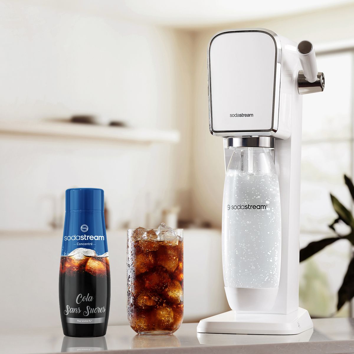 SODASTREAM Concentré à soda Cola sans sucres