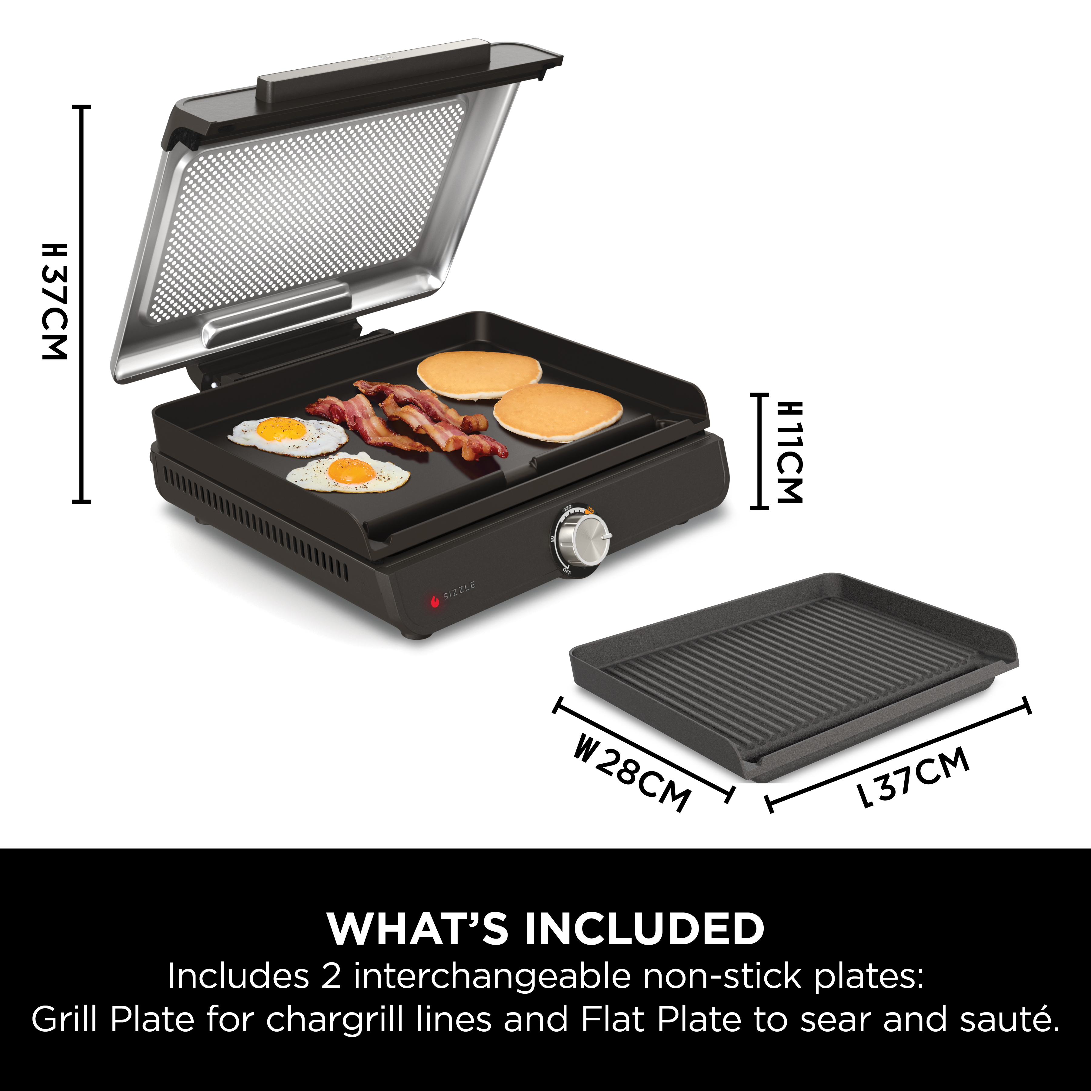 Voir la diapositive 6 : NINJA Grill GR101EU - Noir