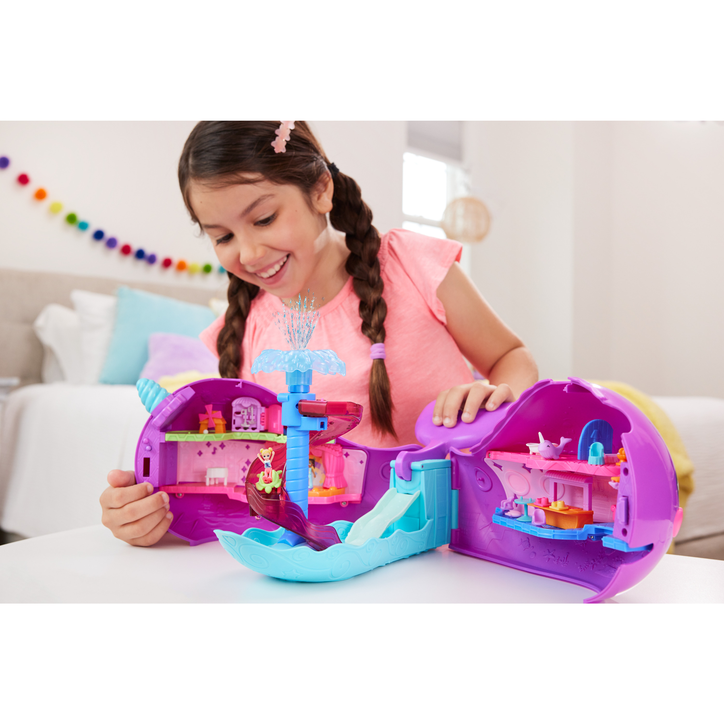 Voir la diapositive 3 : MATTEL Bateau Les aventures du Narval Polly Pocket