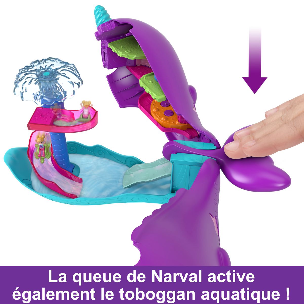 MATTEL Bateau Les aventures du Narval Polly Pocket
