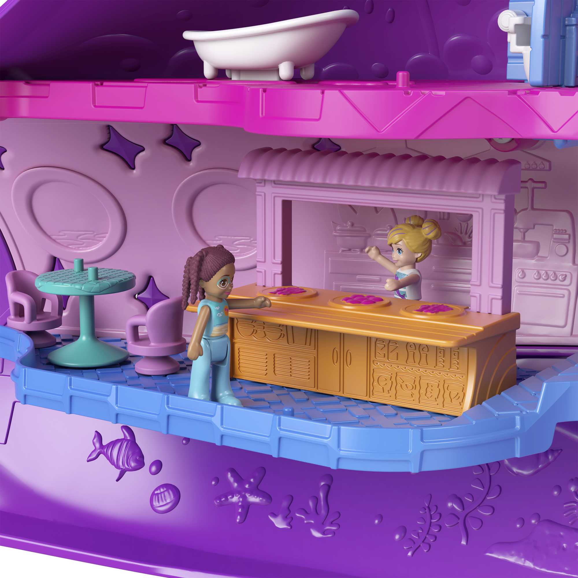 Voir la diapositive 11 : MATTEL Bateau Les aventures du Narval Polly Pocket