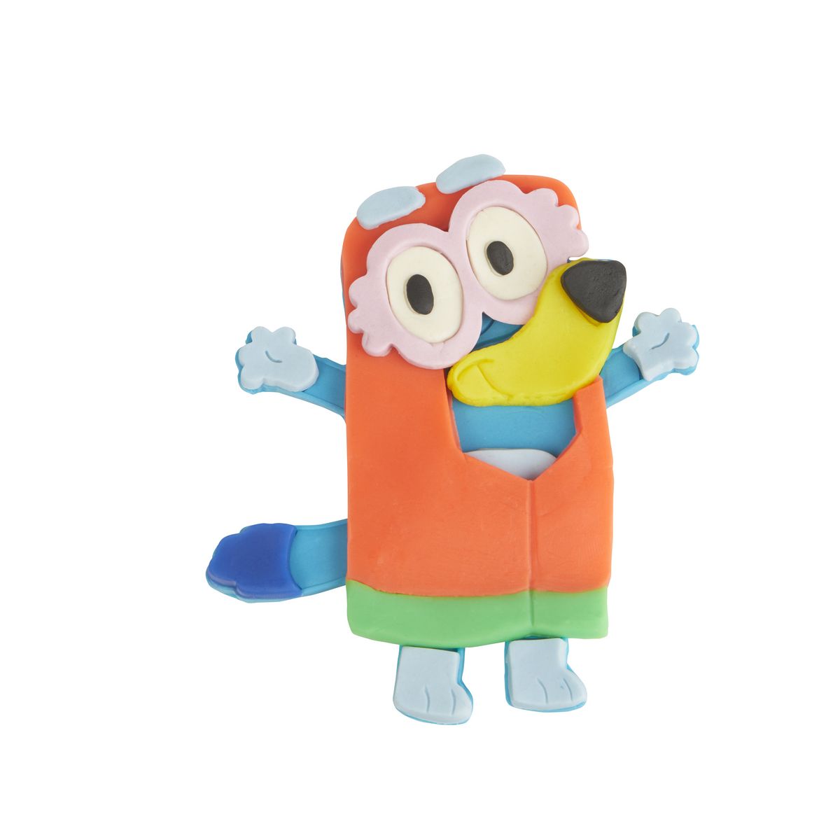 HASBRO Play-Doh Bluey se déguise, Pâte à modeler, inclus 11 pots