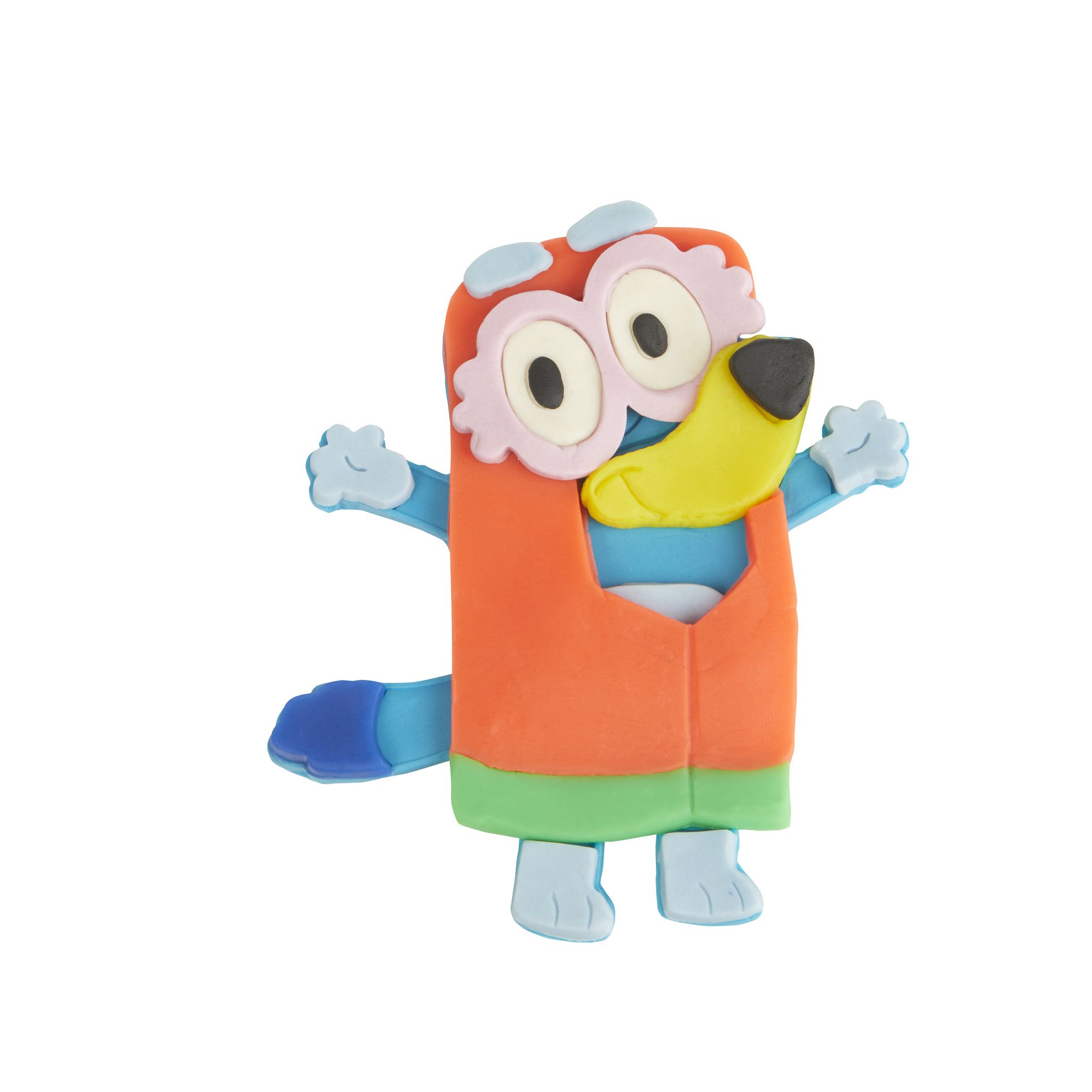 Voir la diapositive 15 : HASBRO Play-Doh Bluey se déguise, Pâte à modeler, inclus 11 pots