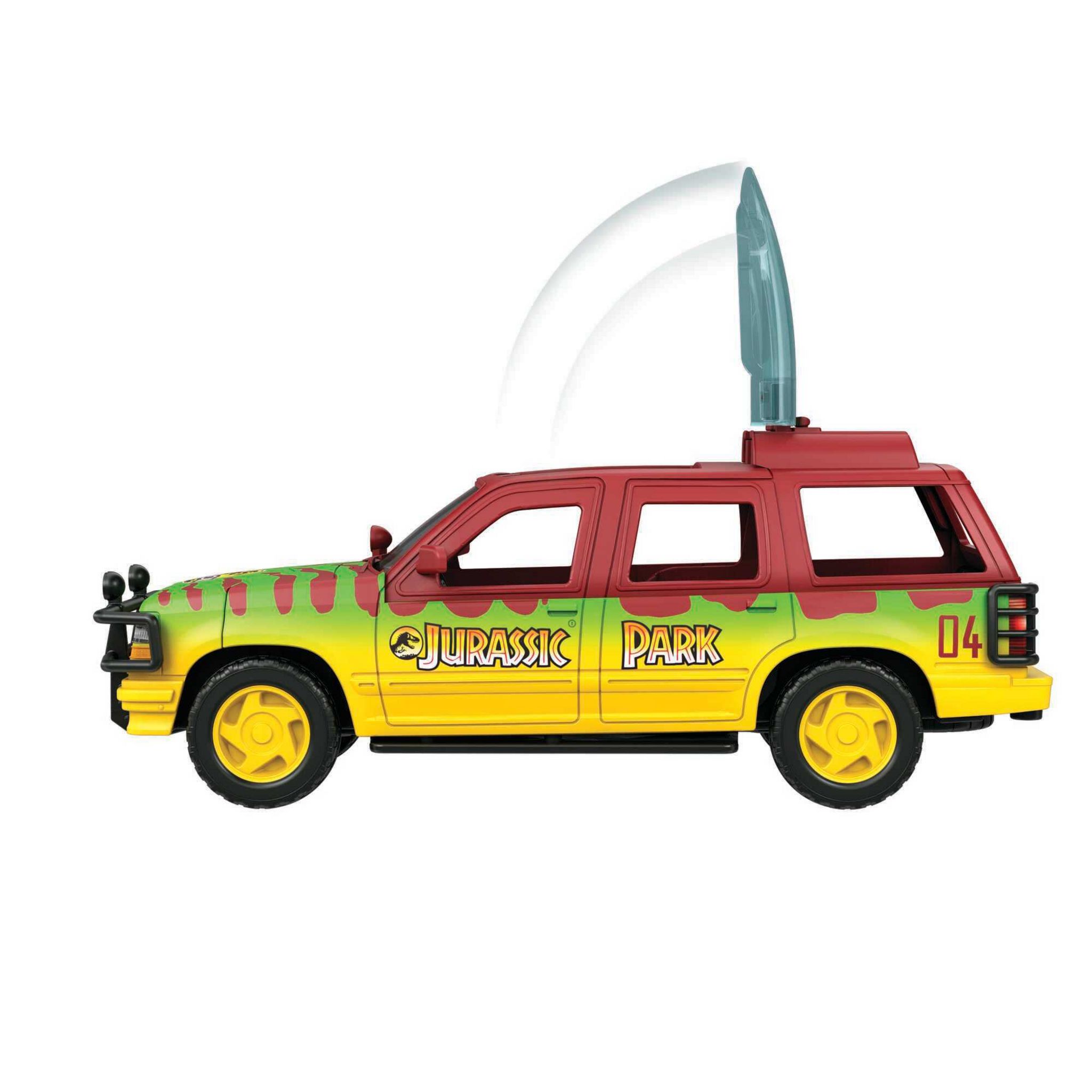 Voir la diapositive 6 : MATTEL Zone de carambolage et d'attaque Ford Explorer Jurassic World