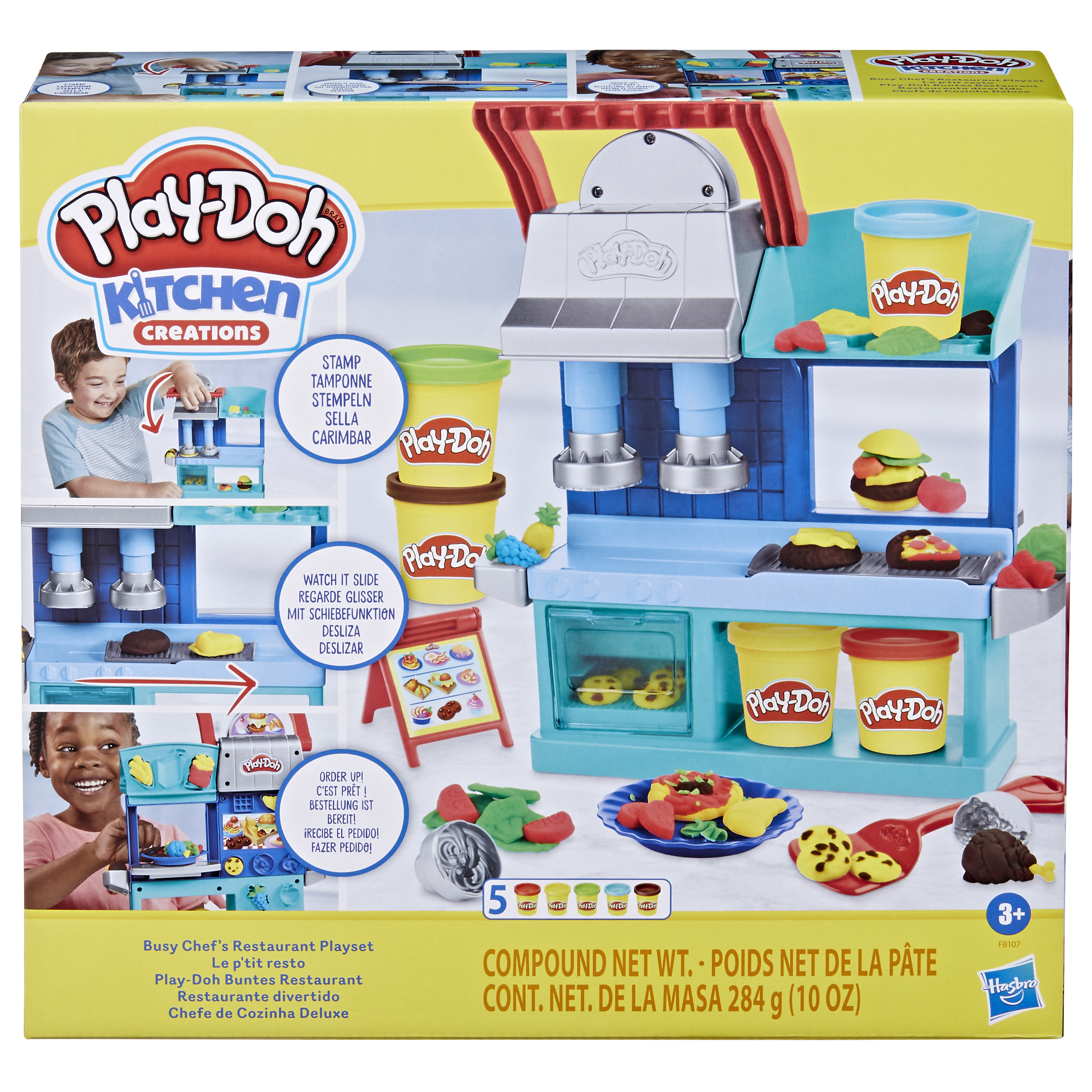 Voir la diapositive 2 : HASBRO Pâte à modeler Le ptit resto