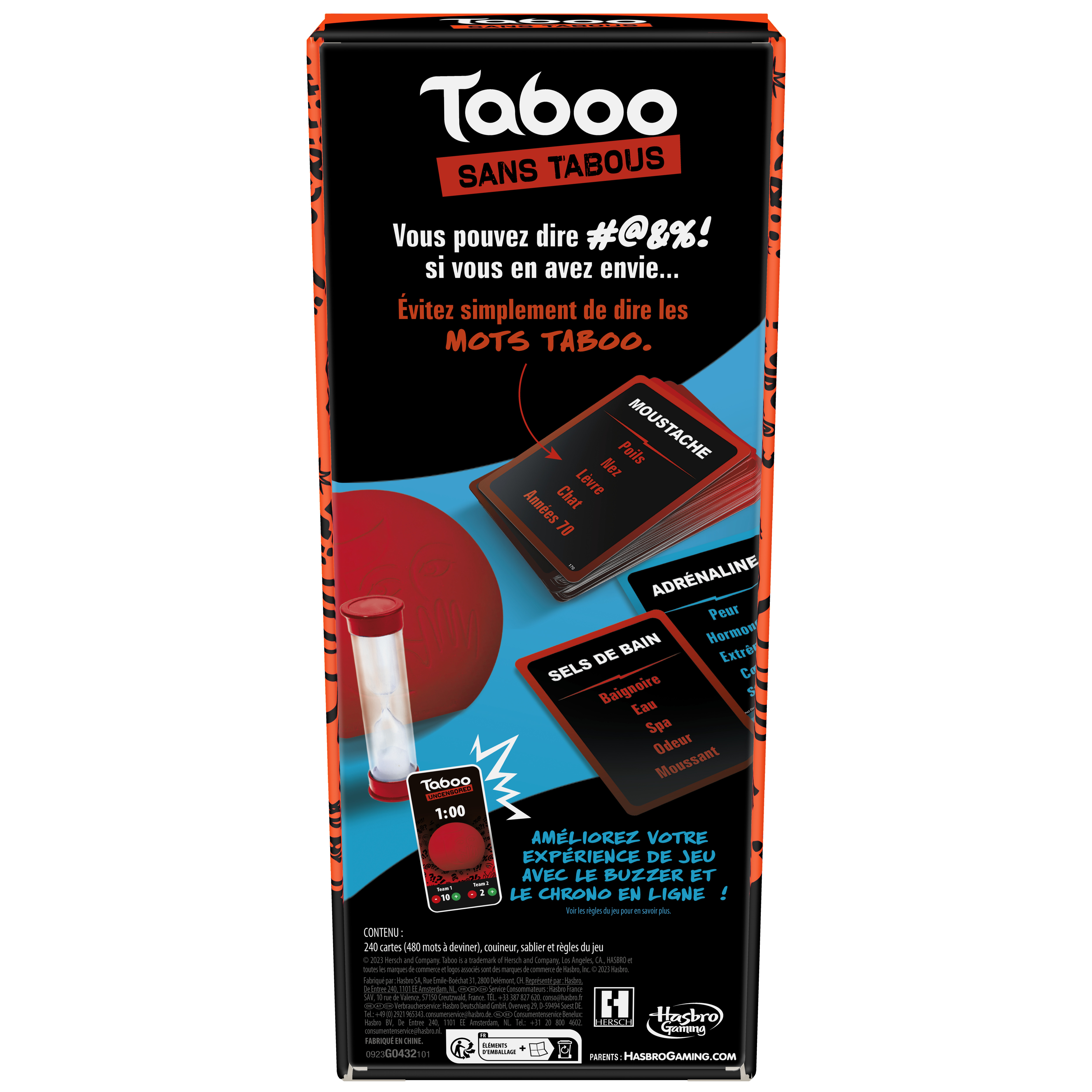 Voir la diapositive 4 : HASBRO Jeu Taboo sans Tabous