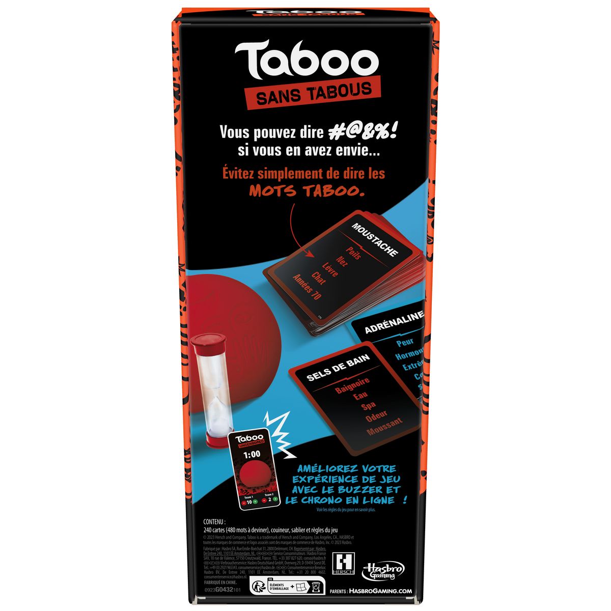 HASBRO Jeu Taboo sans Tabous