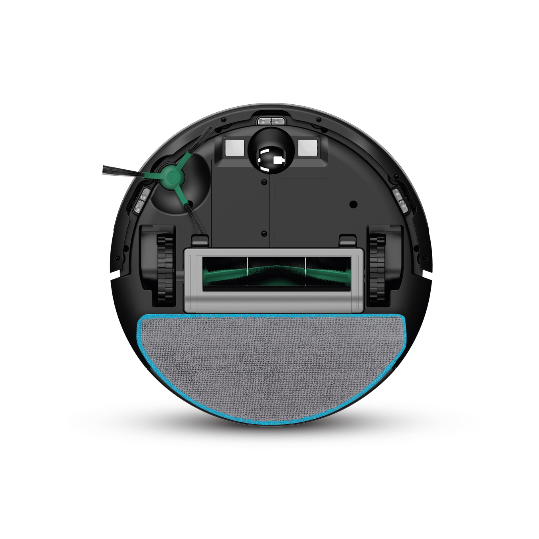 Voir la diapositive 2 : IROBOT Aspirateur robot laveur Roomba combo essential Y011040 - Noir