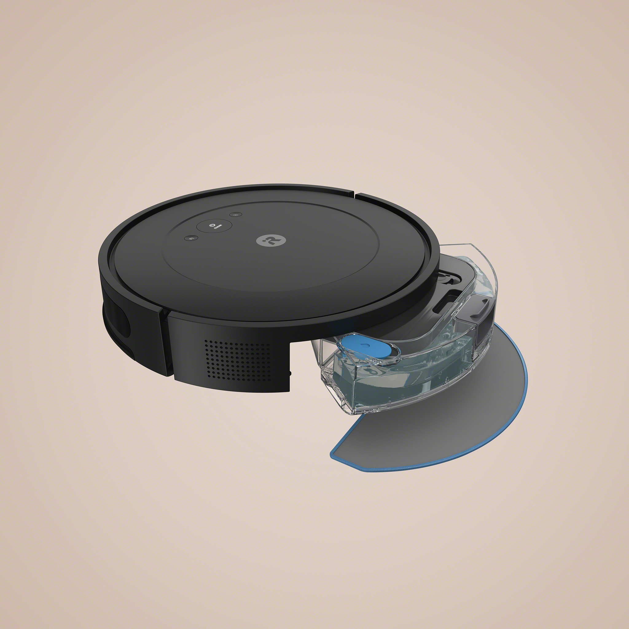 Voir la diapositive 4 : IROBOT Aspirateur robot laveur Roomba combo essential Y011040 - Noir