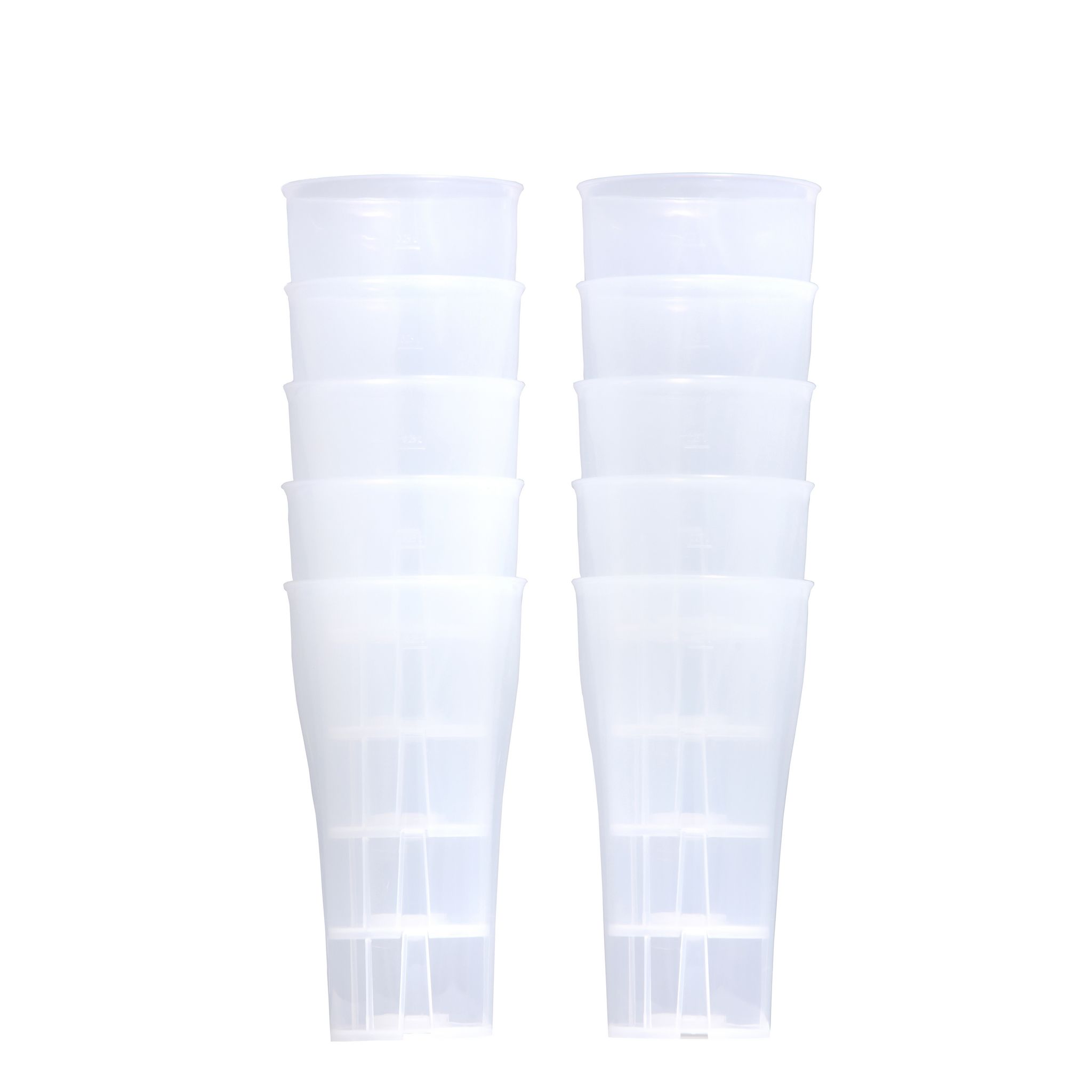 Voir la diapositive 6 : BEER UP Lot de 10 verres 25 cl 10VGD - Transparent