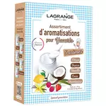LAGRANGE Assortiment de 5 aromatisations yaourts 380500