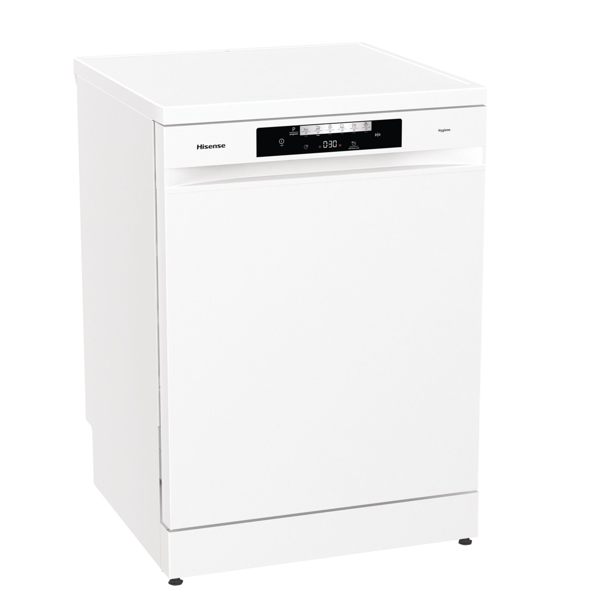 Voir la diapositive 4 : HISENSE Lave vaisselle pose libre HS642E90W, 13 couverts, 60 cm, 47 dB, E