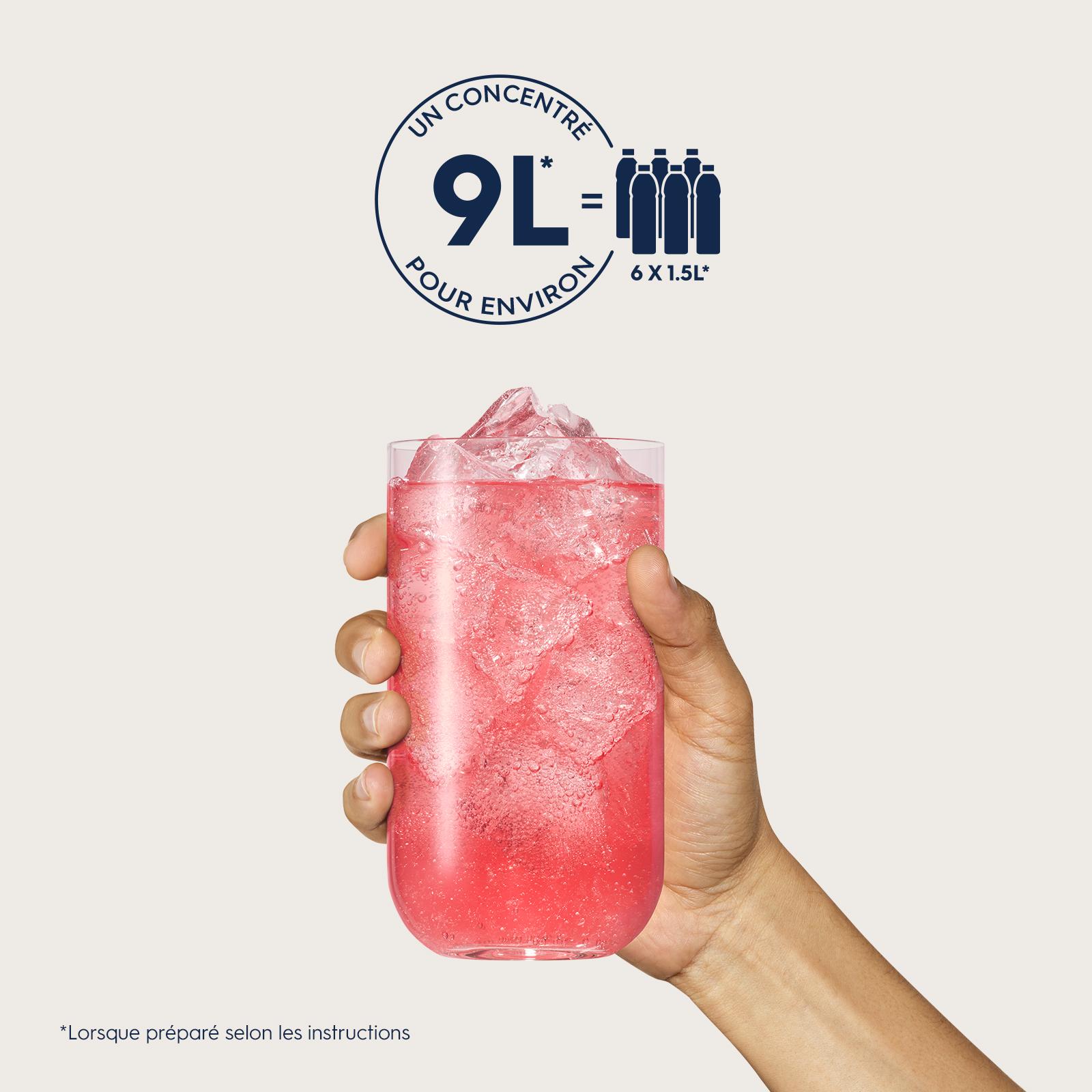 Voir la diapositive 4 : SODASTREAM Concentré à soda Grenadine