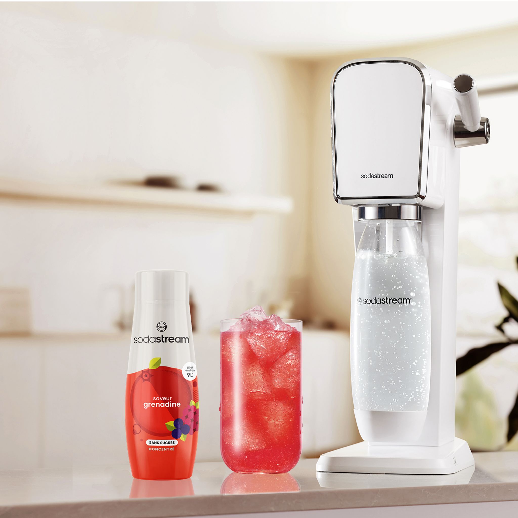 Voir la diapositive 5 : SODASTREAM Concentré à soda Grenadine