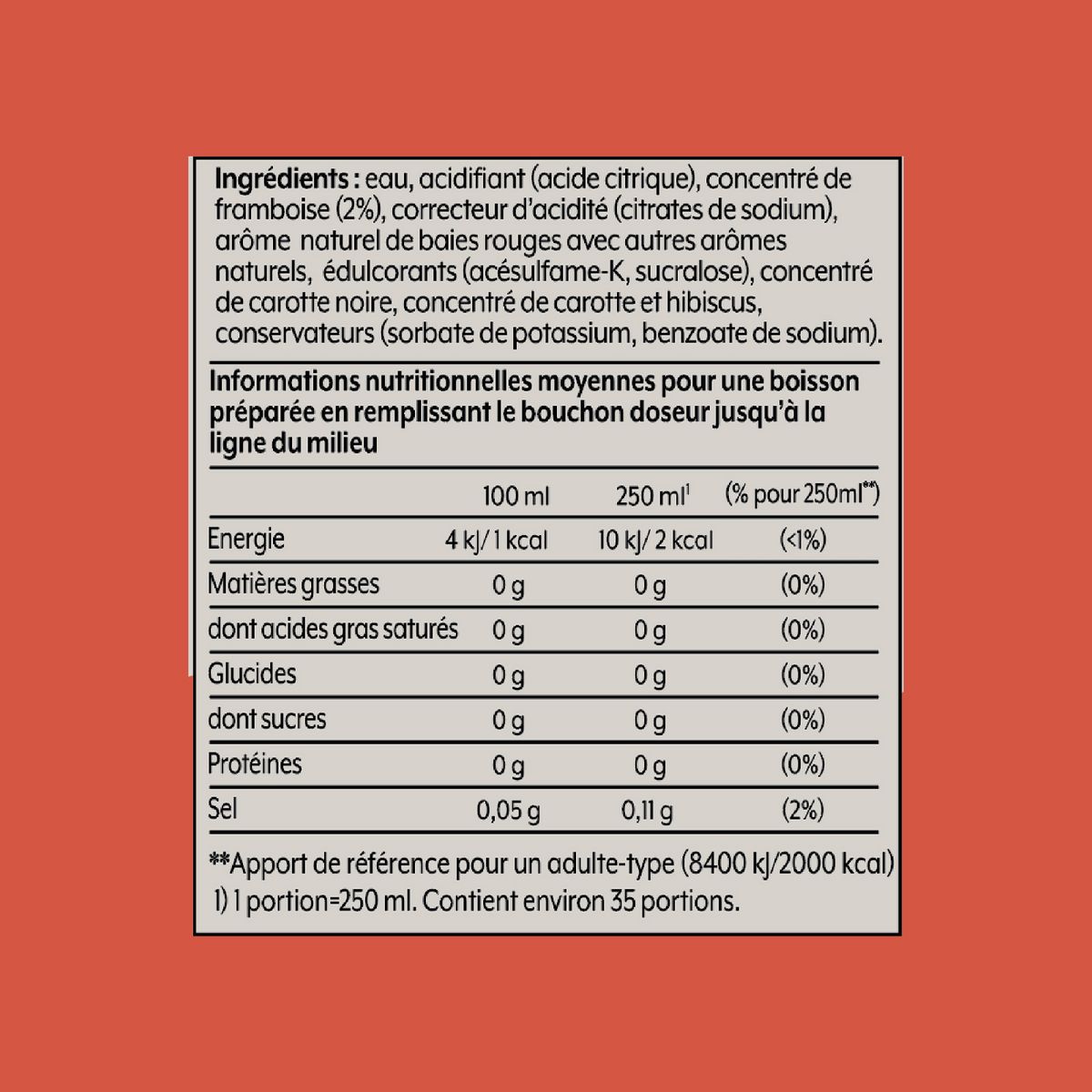 SODASTREAM Concentré à soda Grenadine