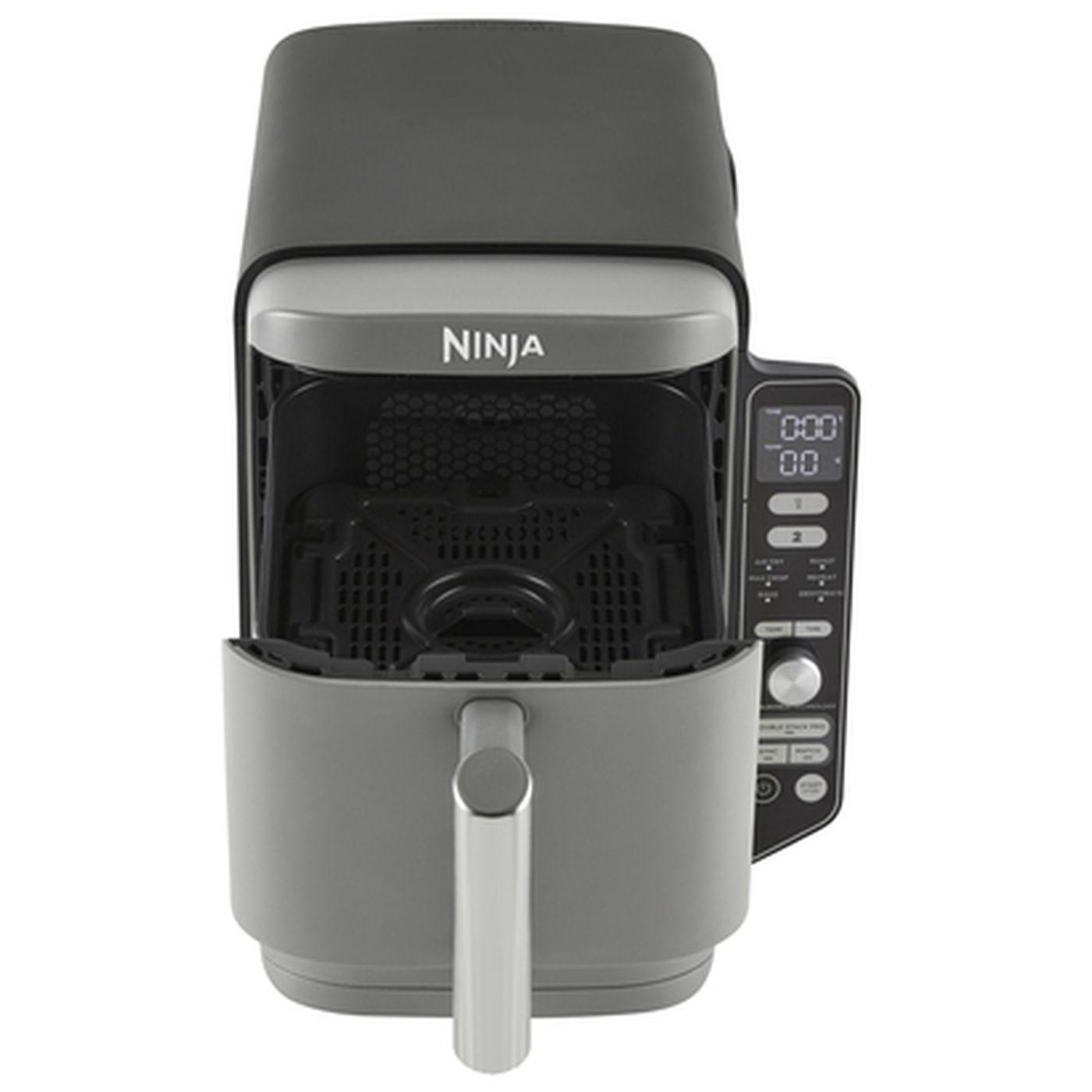 Voir la diapositive 4 : NINJA Friteuse double stack XL SL400EU - Gris