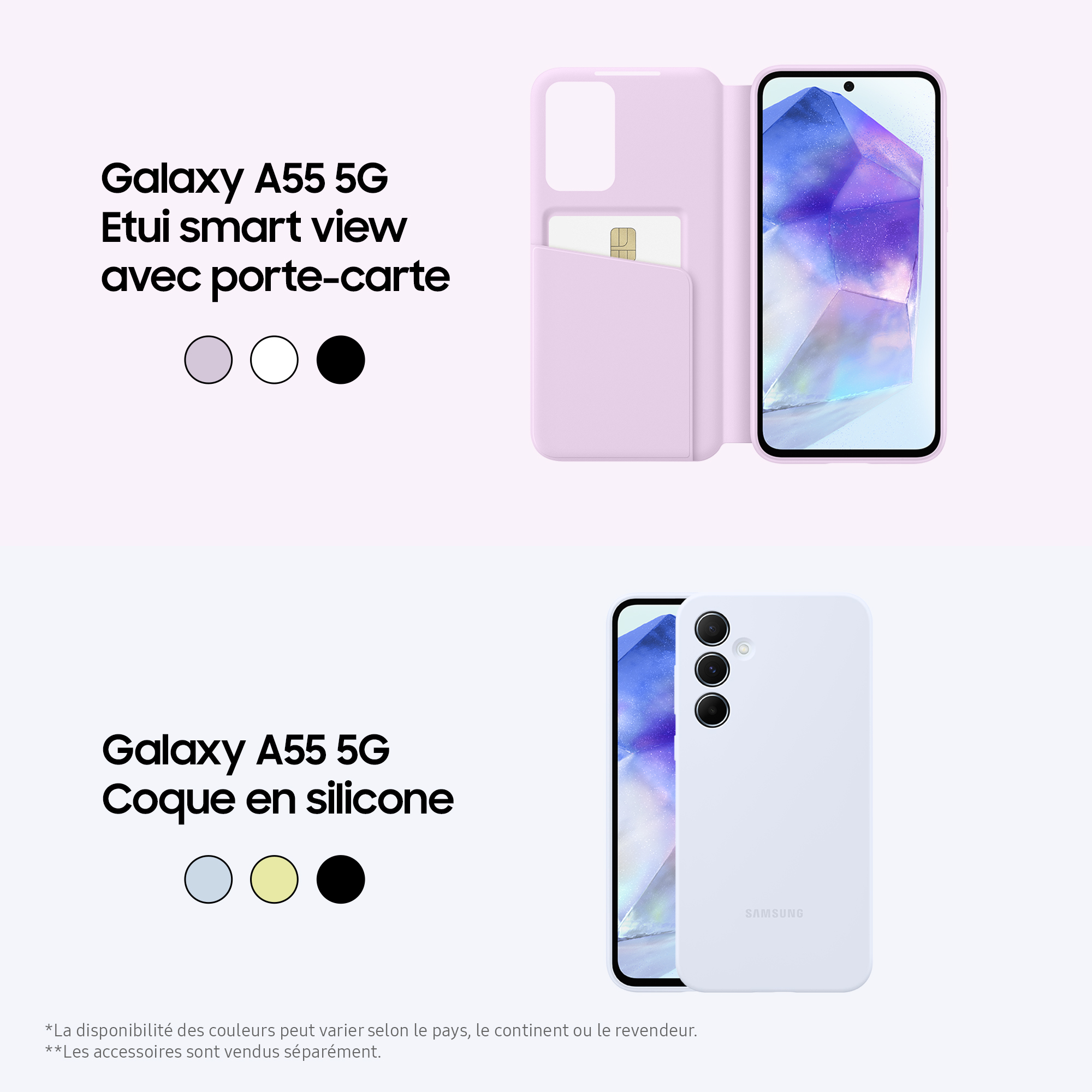 Voir la diapositive 7 : SAMSUNG Galaxy A55 5G 128Go - Lime