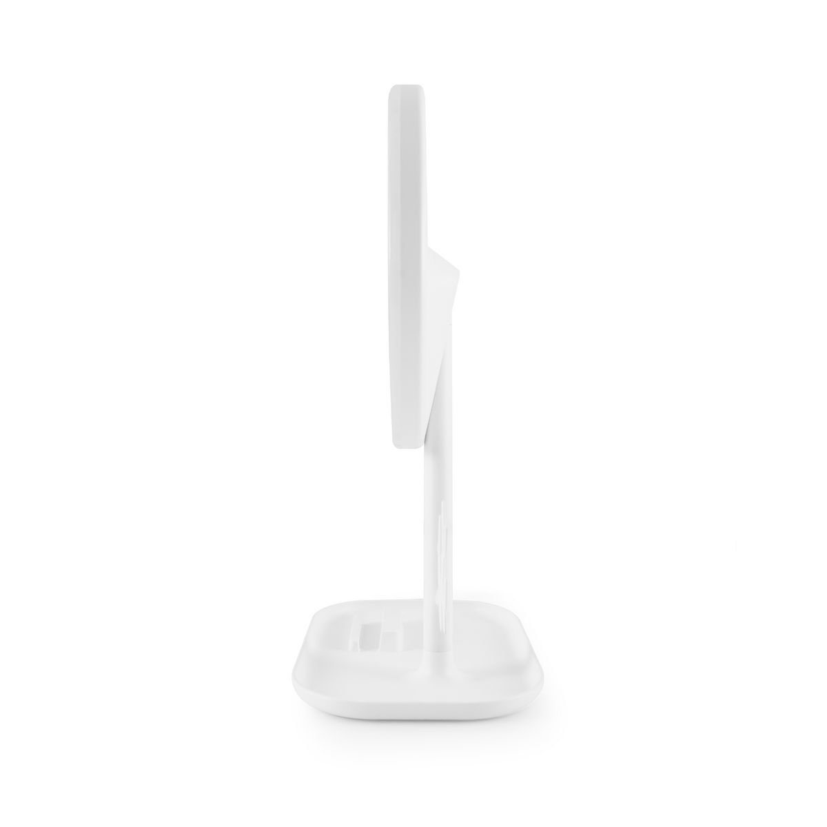 YOGHI Miroir de table LED avec porte-bijoux MIZO - Blanc