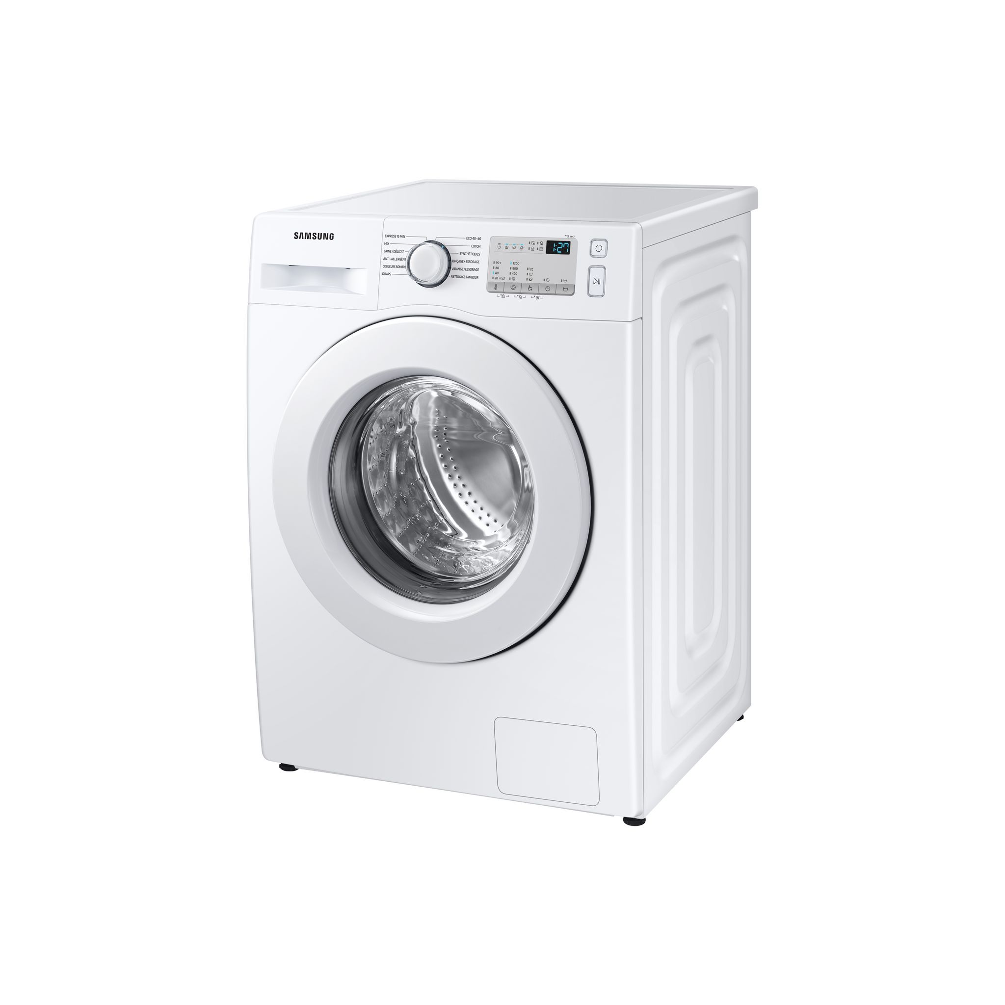 Voir la diapositive 2 : SAMSUNG Lave linge hublot à induction WW80T4020EH, 8 kg, 1200 T/min, D