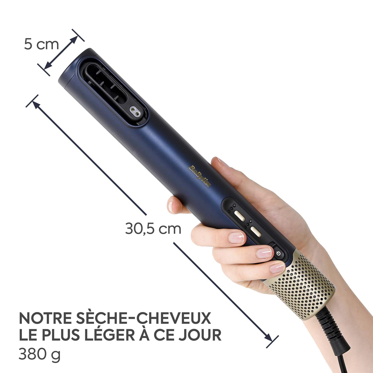 Voir la diapositive 12 : BABYLISS Multistyler Air Wand AS6550E - Bleu