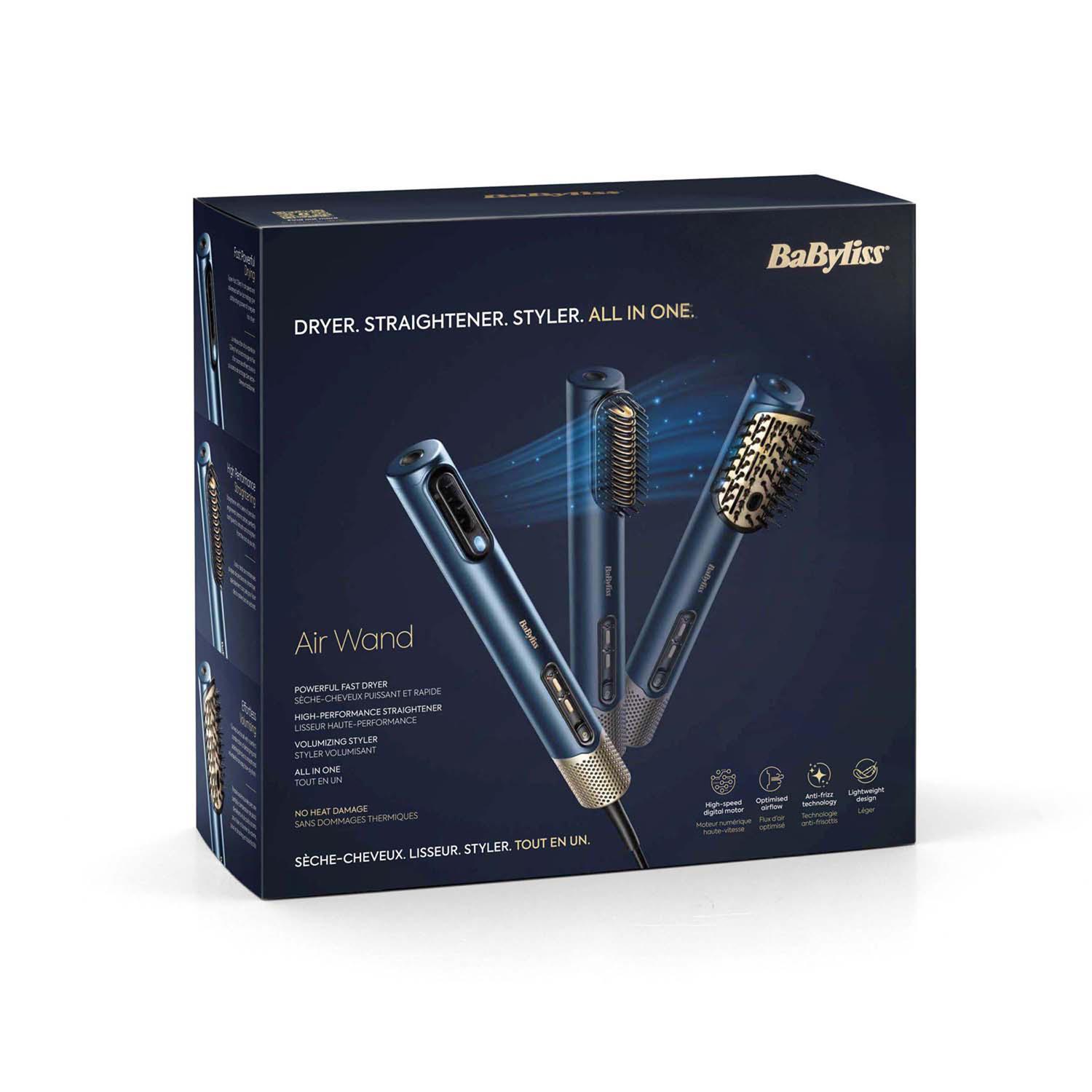 Voir la diapositive 14 : BABYLISS Multistyler Air Wand AS6550E - Bleu