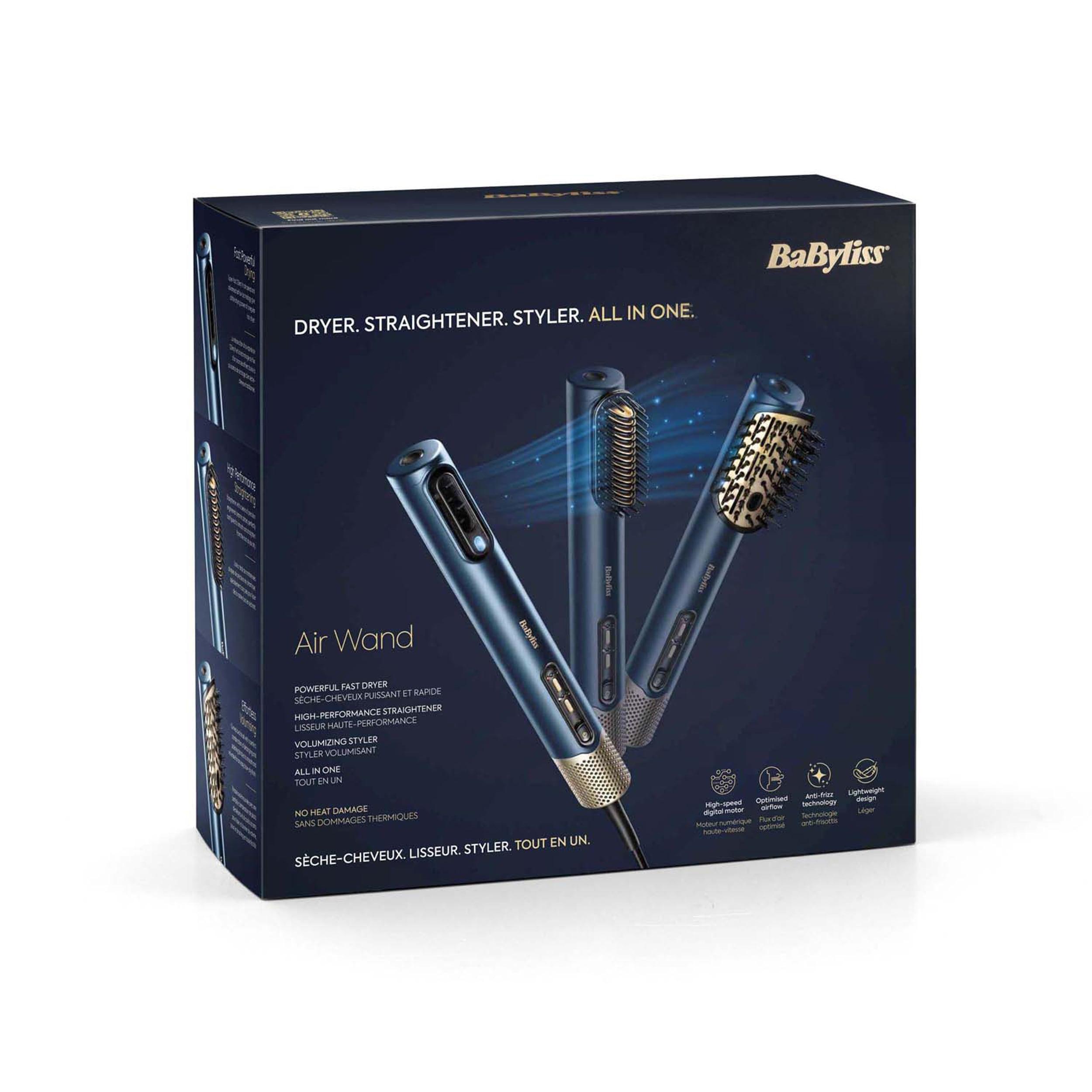 Voir la diapositive 15 : BABYLISS Multistyler Air Wand AS6550E - Bleu