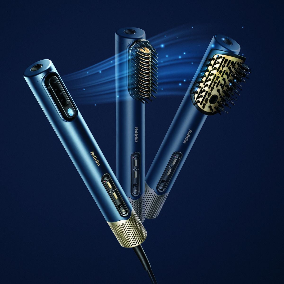 BABYLISS Multistyler Air Wand AS6550E - Bleu