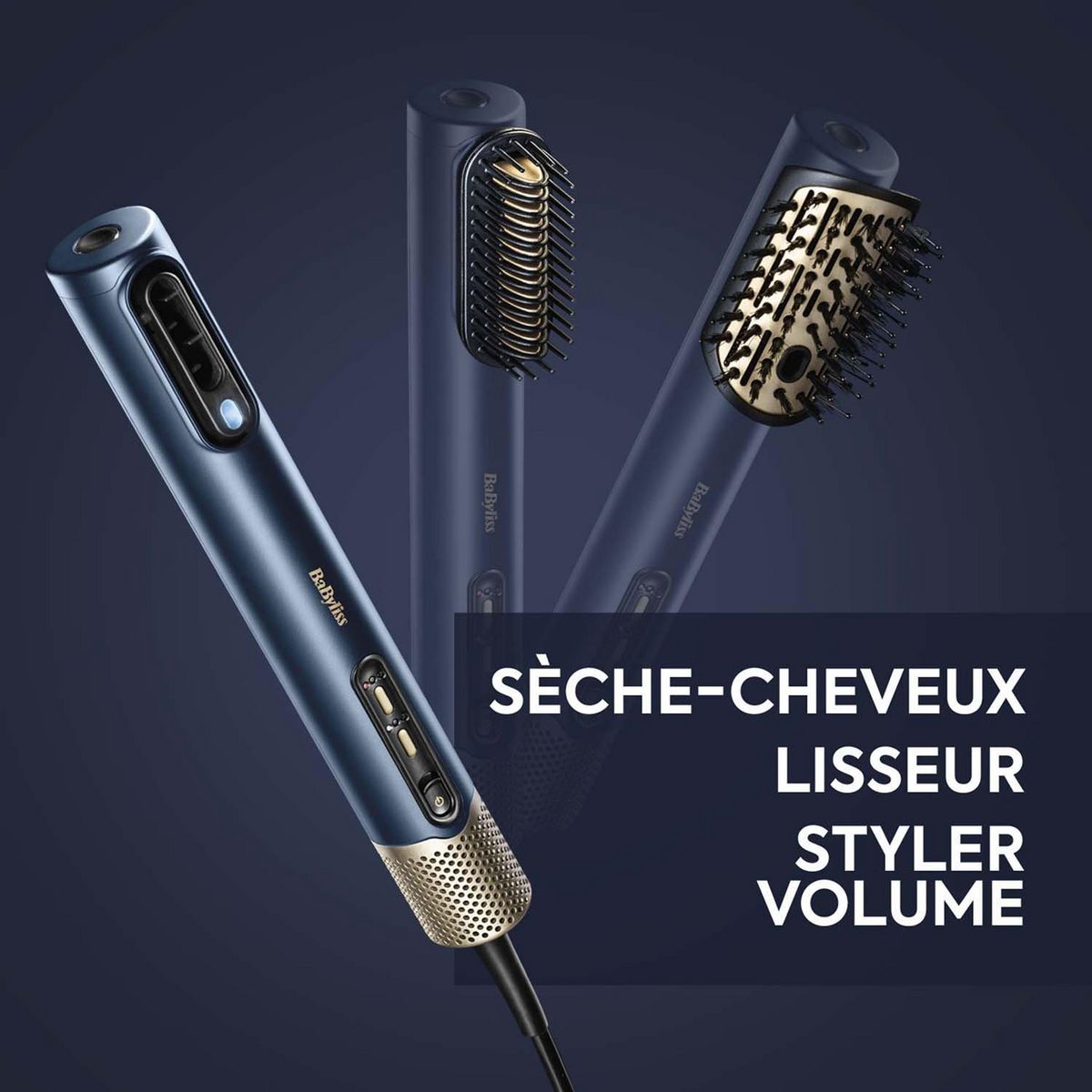 BABYLISS Multistyler Air Wand AS6550E - Bleu