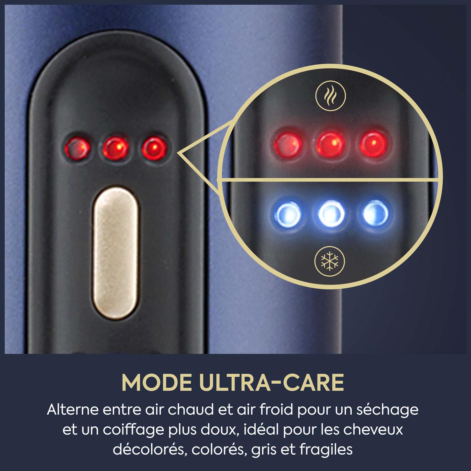 Voir la diapositive 6 : BABYLISS Multistyler Air Wand AS6550E - Bleu