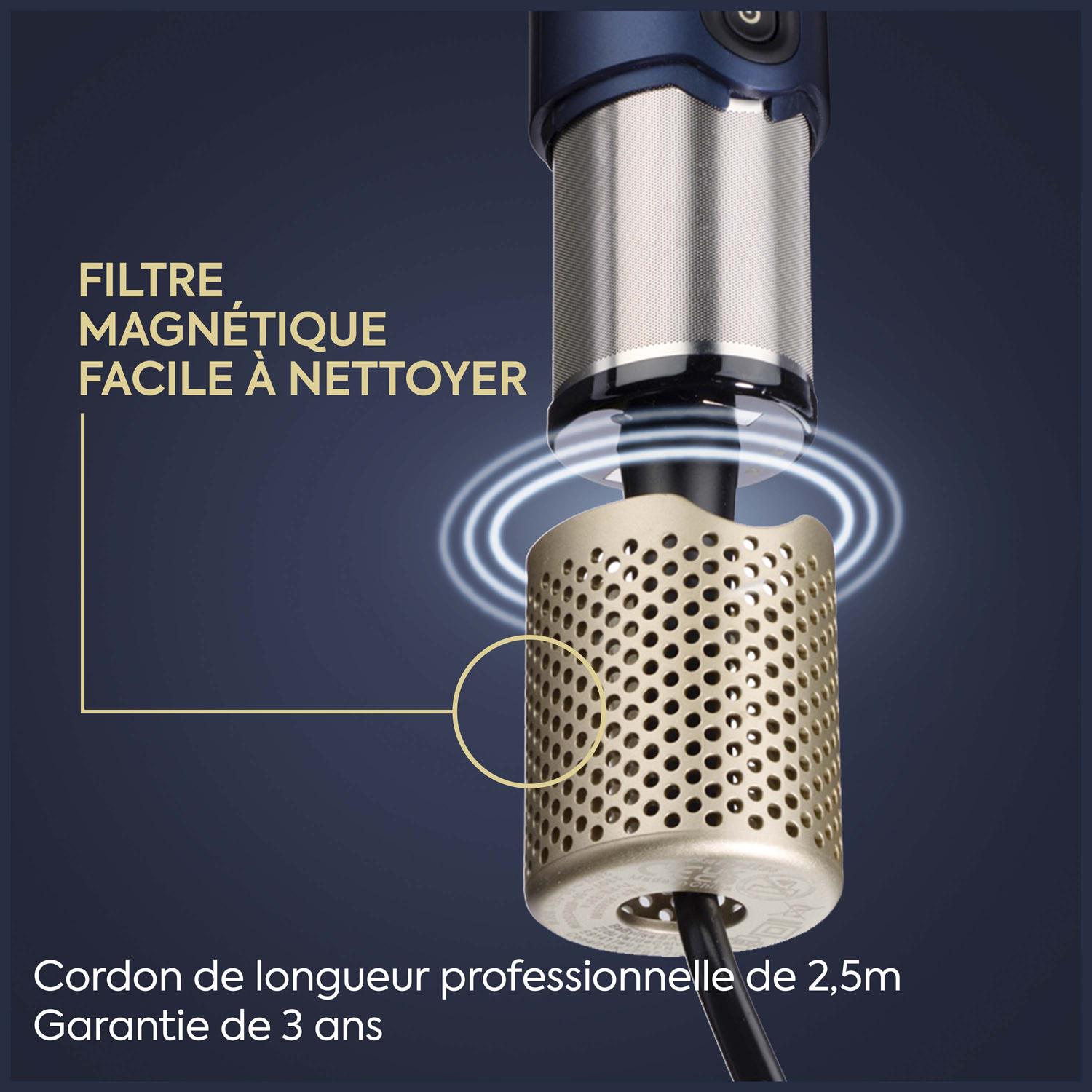 Voir la diapositive 11 : BABYLISS Multistyler Air Wand AS6550E - Bleu
