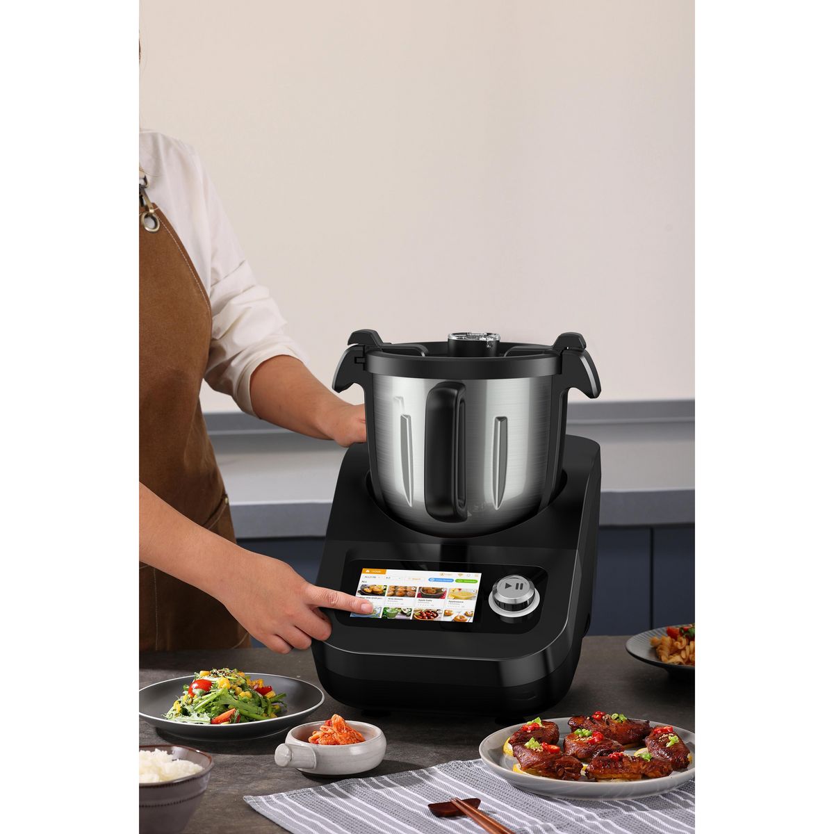 KITCHENCOOK Robot pâtissier CUISIO SPIRIT - Noir