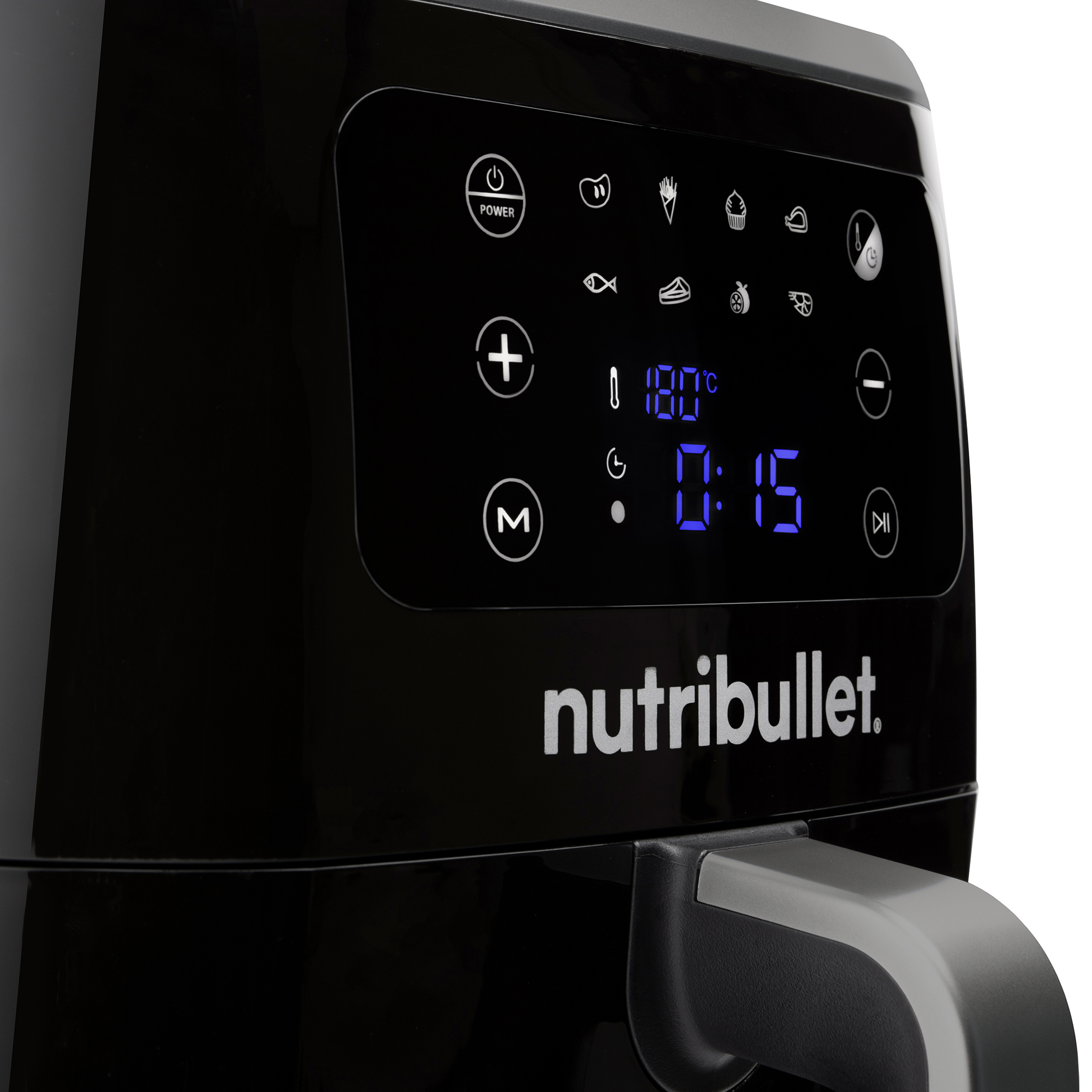 Voir la diapositive 3 : NUTRIBULLET Friteuse électrique XXL sans huile à air chaud NBA071B - Noir