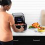Voir la diapositive 7 : NUTRIBULLET Friteuse électrique XXL sans huile à air chaud NBA071B - Noir