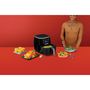 Voir la diapositive 8 : NUTRIBULLET Friteuse électrique XXL sans huile à air chaud NBA071B - Noir
