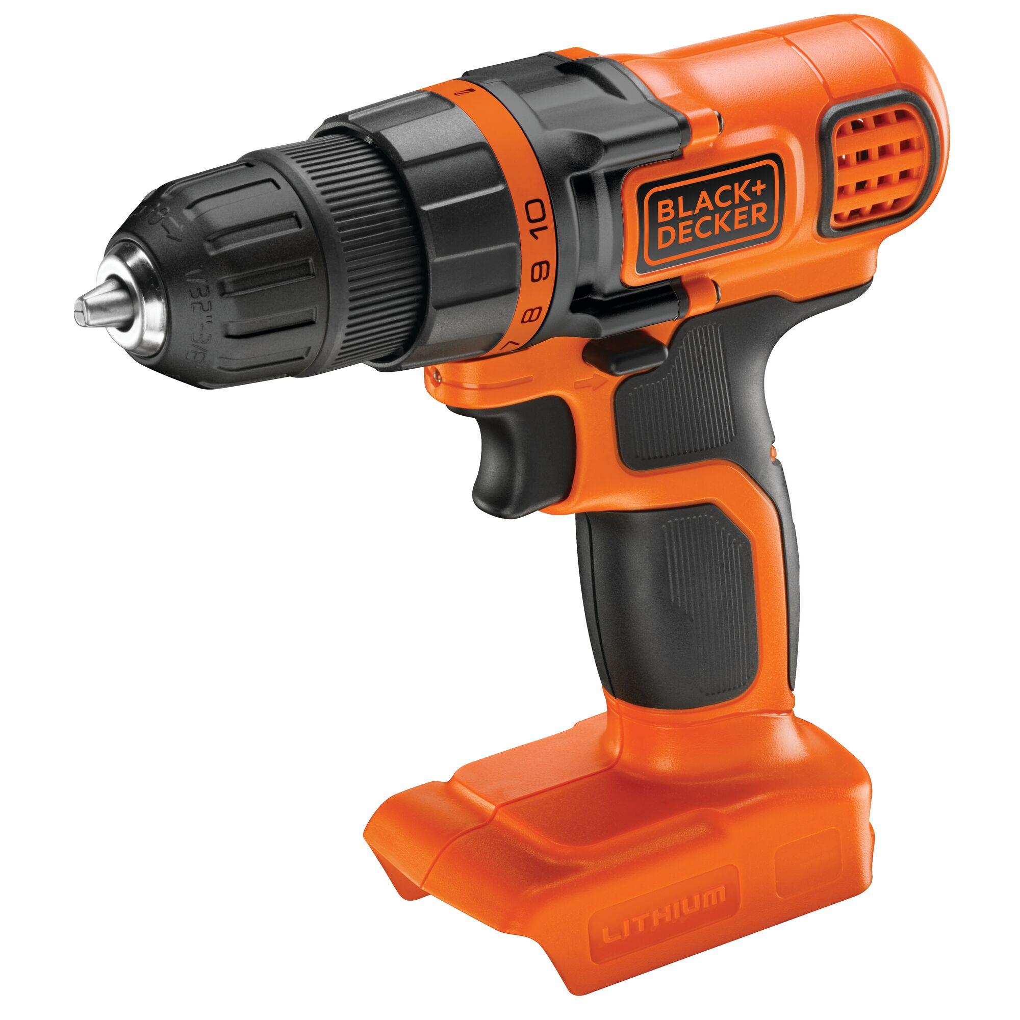 BLACK ET DECKER Perceuse visseuse 18 V BDCDD18N-XJ - Orange et noir