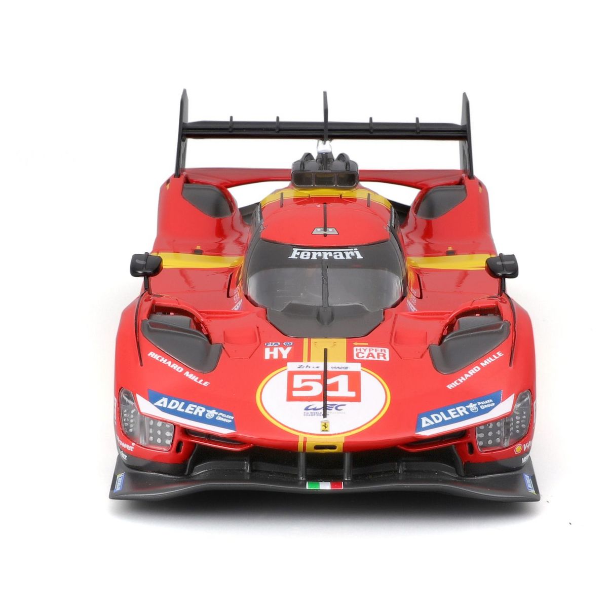 BBURAGO Voiture Ferrari 499P LMH 2023 - échelle 1/24ème - Rouge