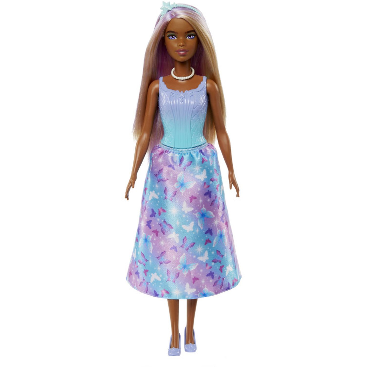 Voir la diapositive 2 : MATTEL Poupée Barbie chevelure argentée