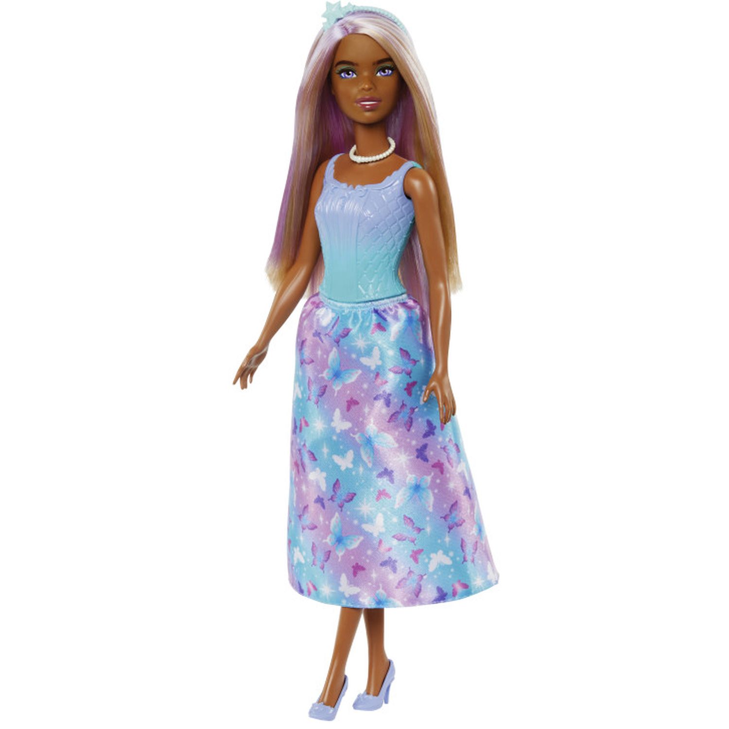 Voir la diapositive 3 : MATTEL Poupée Barbie chevelure argentée