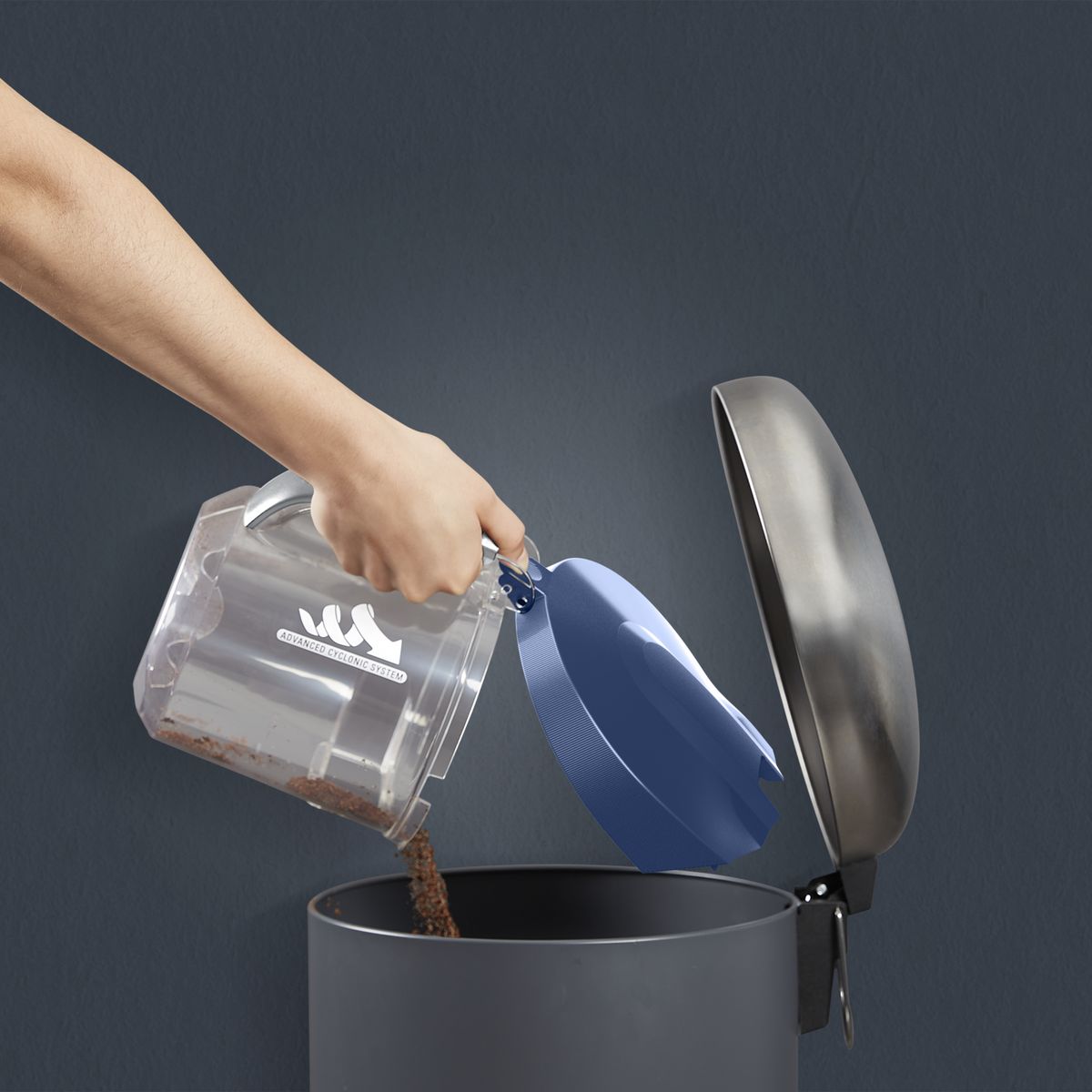 ROWENTA Aspirateur traîneau sans sac RO4B21EA - Bleu