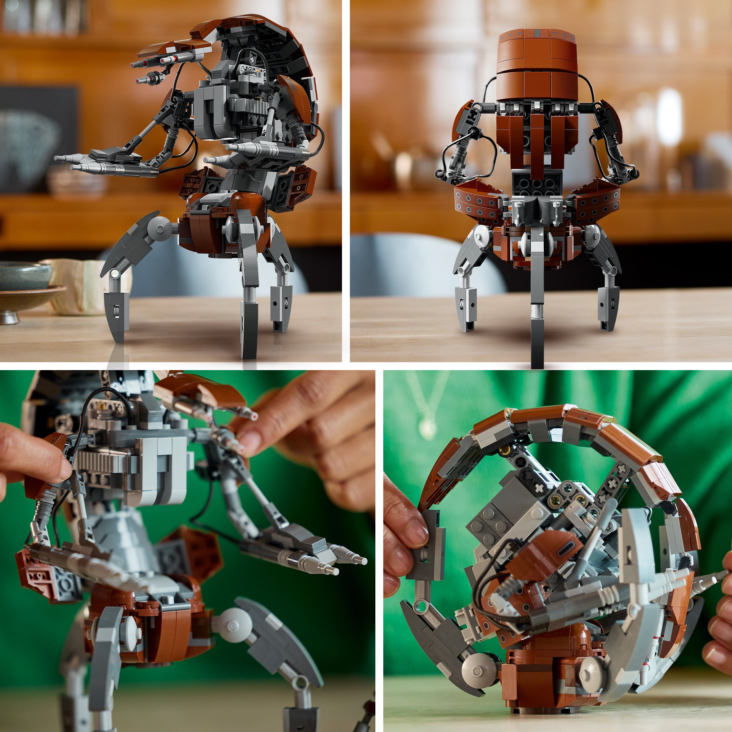 Voir la diapositive 5 : LEGO Star Wars 75381 - Le Droïdeka - Droïde destroyer en briques à collectionner - Set de construction pour le jeu créatif et modèle à exposer - Idée de cadeau pour les adultes fans de la saga