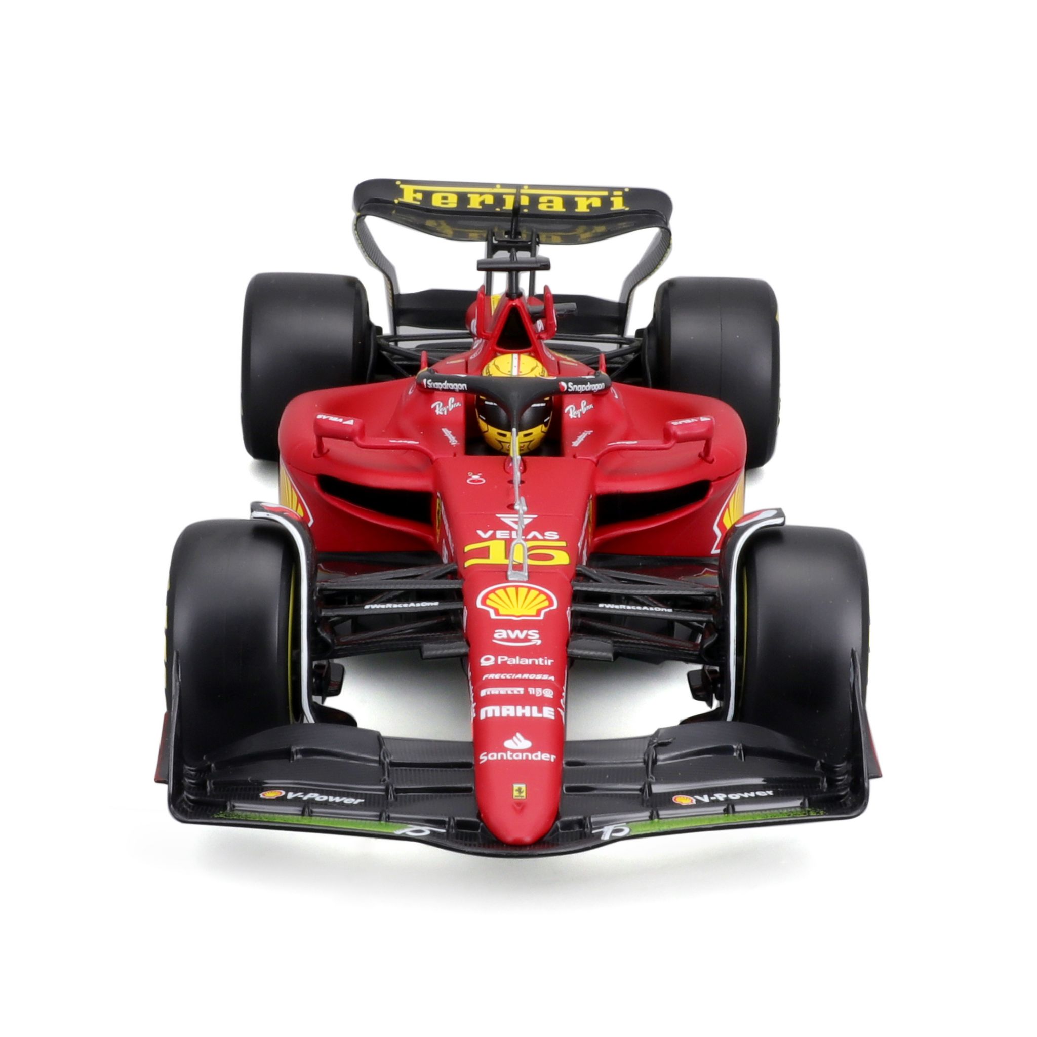 Voir la diapositive 5 : BBURAGO Voiture Ferrari SF Italian GP Monza de Charles Leclerc - échelle 1/24ème