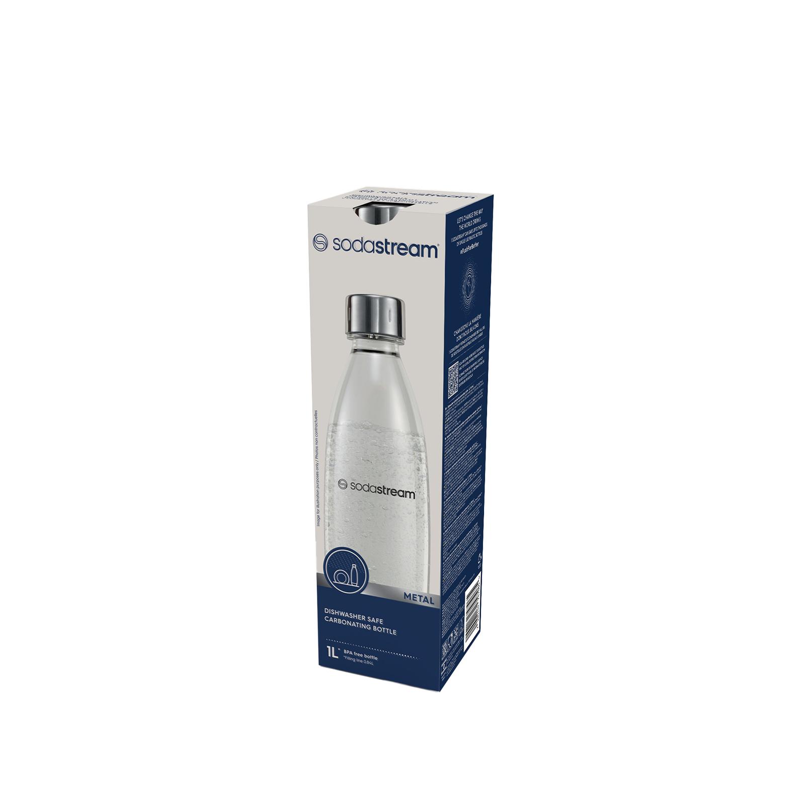 Voir la diapositive 2 : SODASTREAM Bouteille fuse métal 1 L