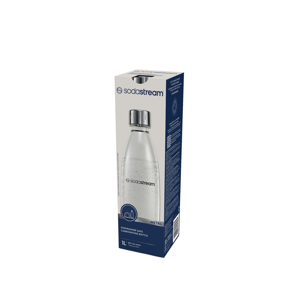SODASTREAM Bouteille fuse métal 1 L