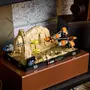 LEGO Star Wars 75380 - La Menace Fantôme Diorama de la Course de Podracers de Mos Espa - Maquette à Construire - Set de Collection à Offrir aux Adultes - Inclut le Podracer d’Anakin Skywalker