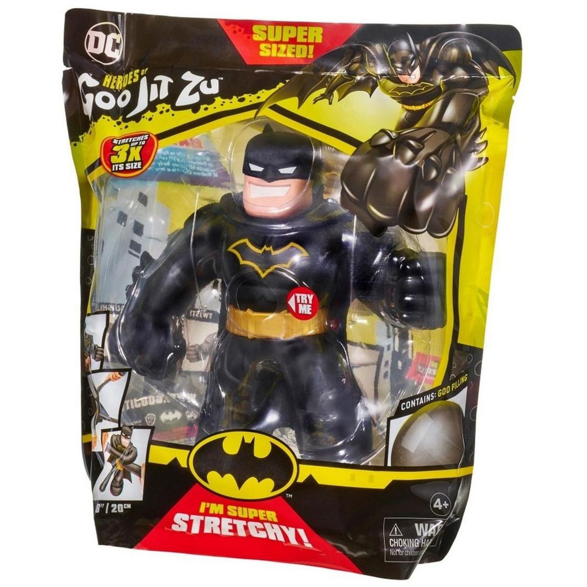 BANDAI Figurine Goo Jit Zu Batman Supagoo - DC Comics