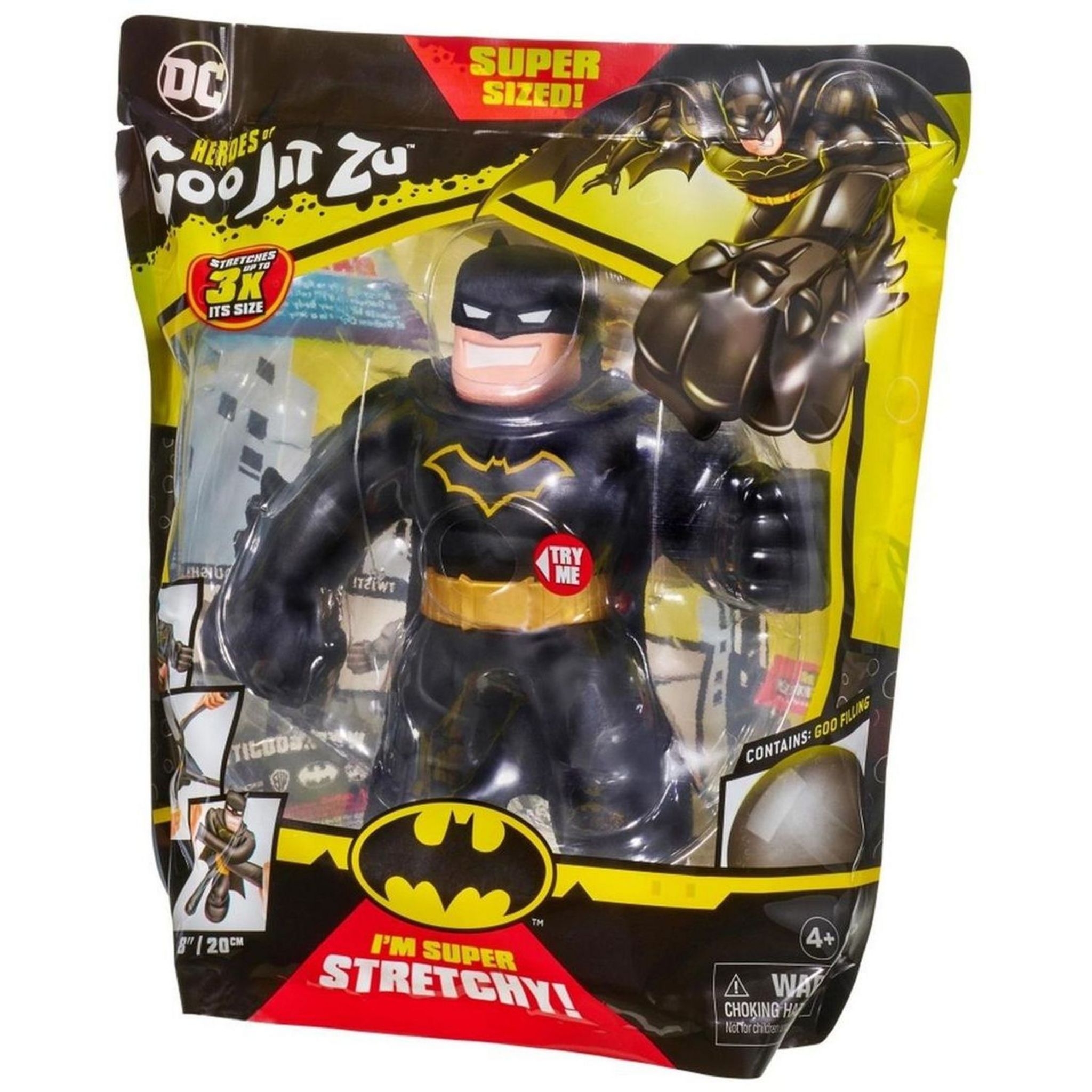 Voir la diapositive 4 : BANDAI Figurine Goo Jit Zu Batman Supagoo - DC Comics