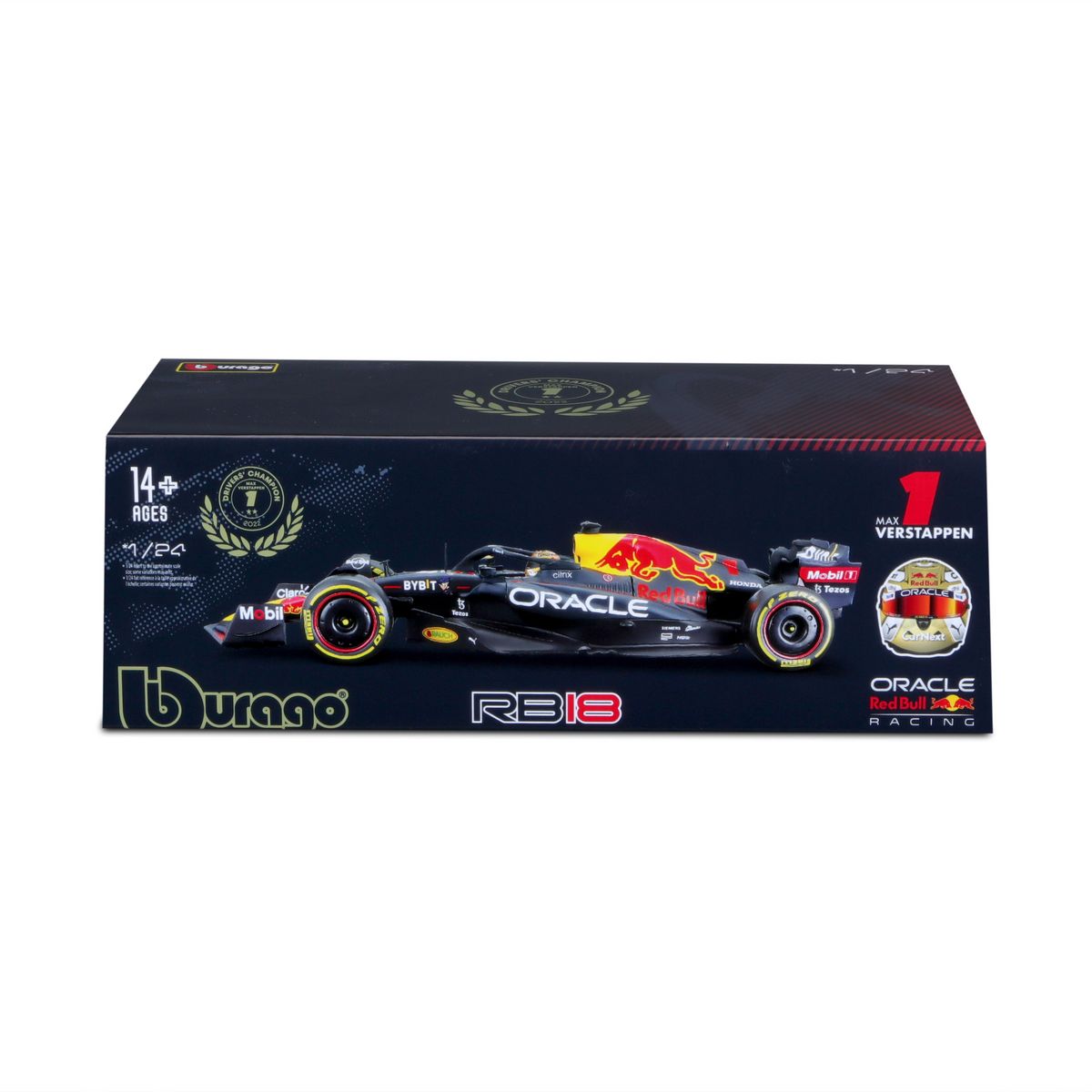 BBURAGO voiture Redbull F1 Honda RB18 2023 de Max Verstappen - échelle 1/24ème