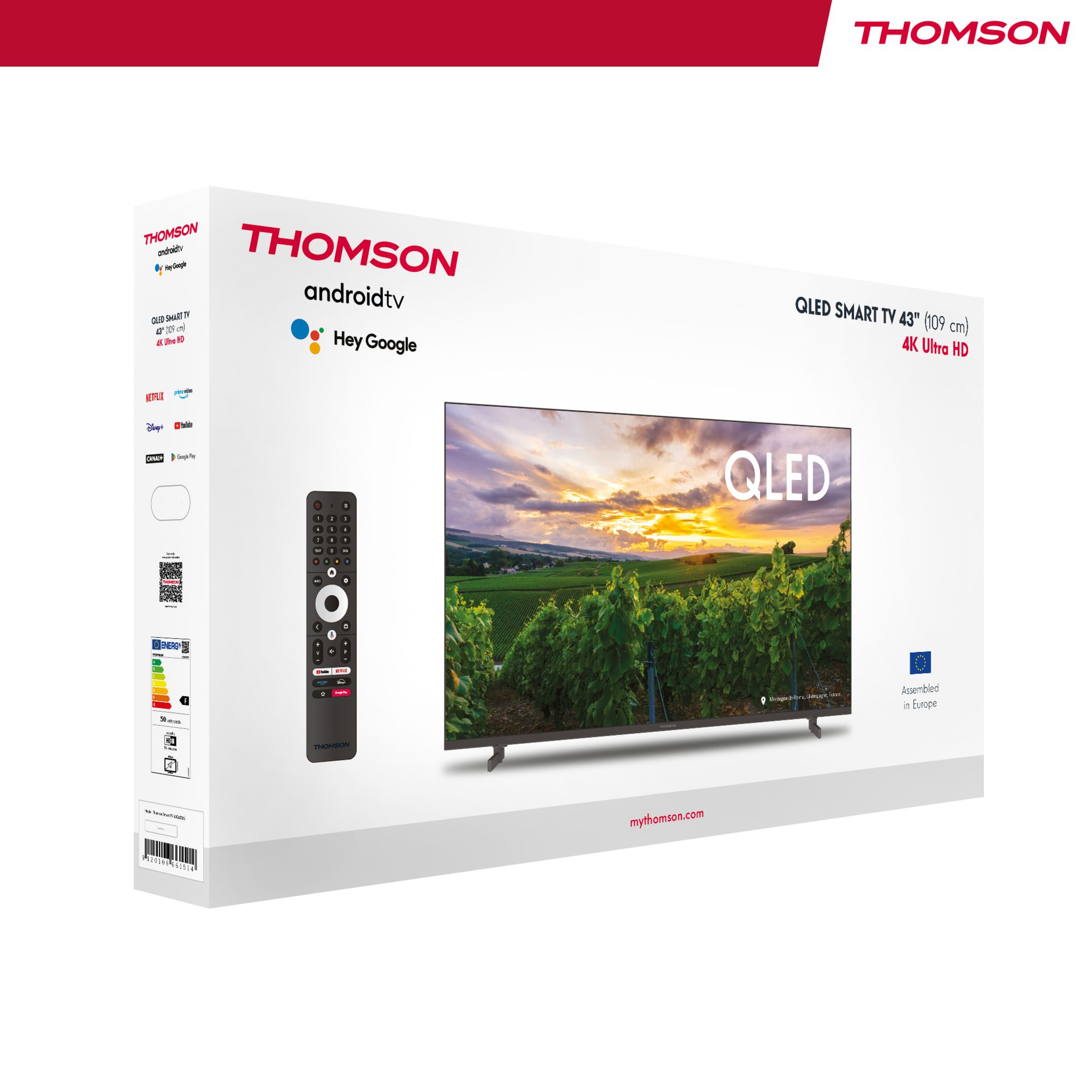 Voir la diapositive 12 : THOMSON TV QLED 43QA2S13