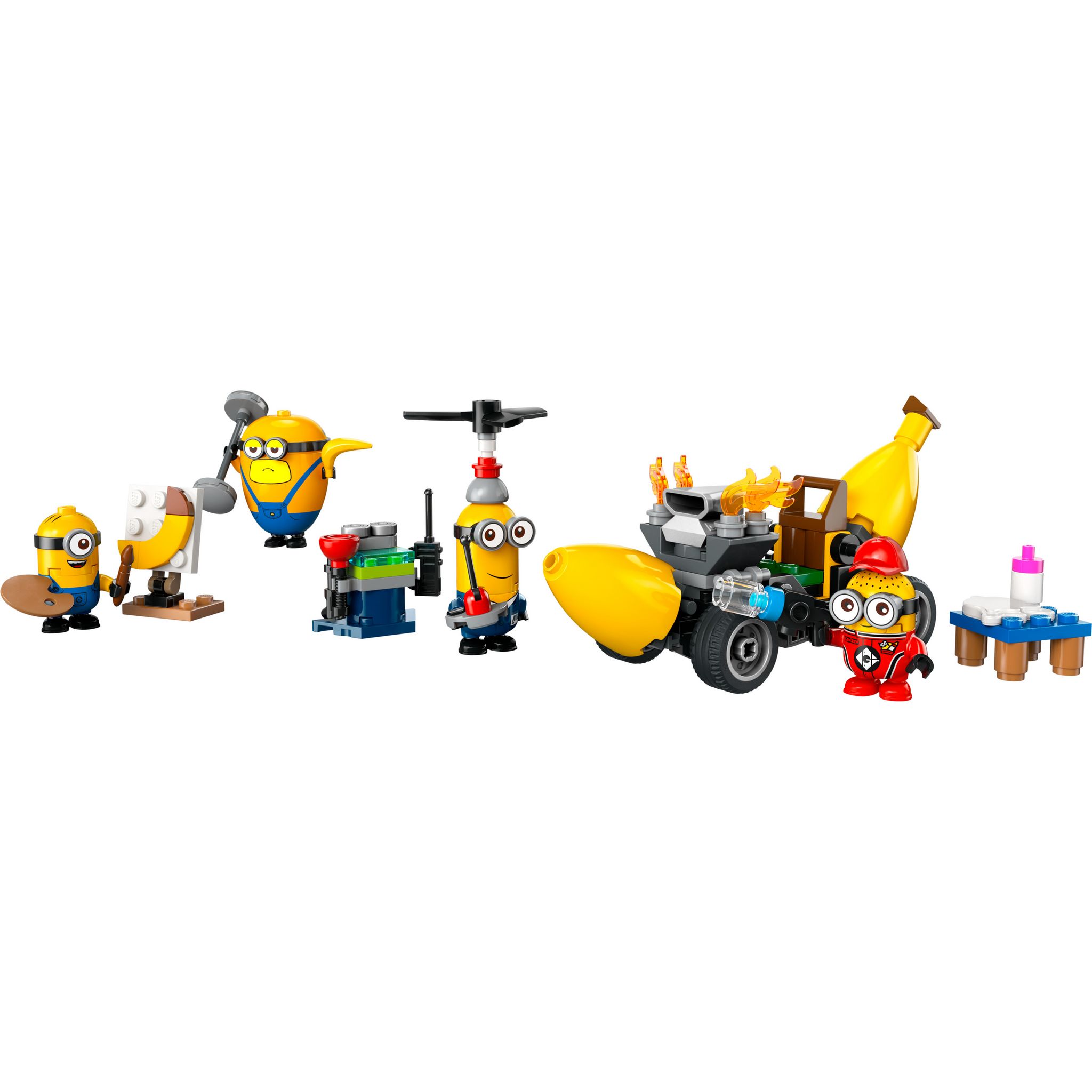 Voir la diapositive 2 : LEGO Minions 75580 - Banana Car