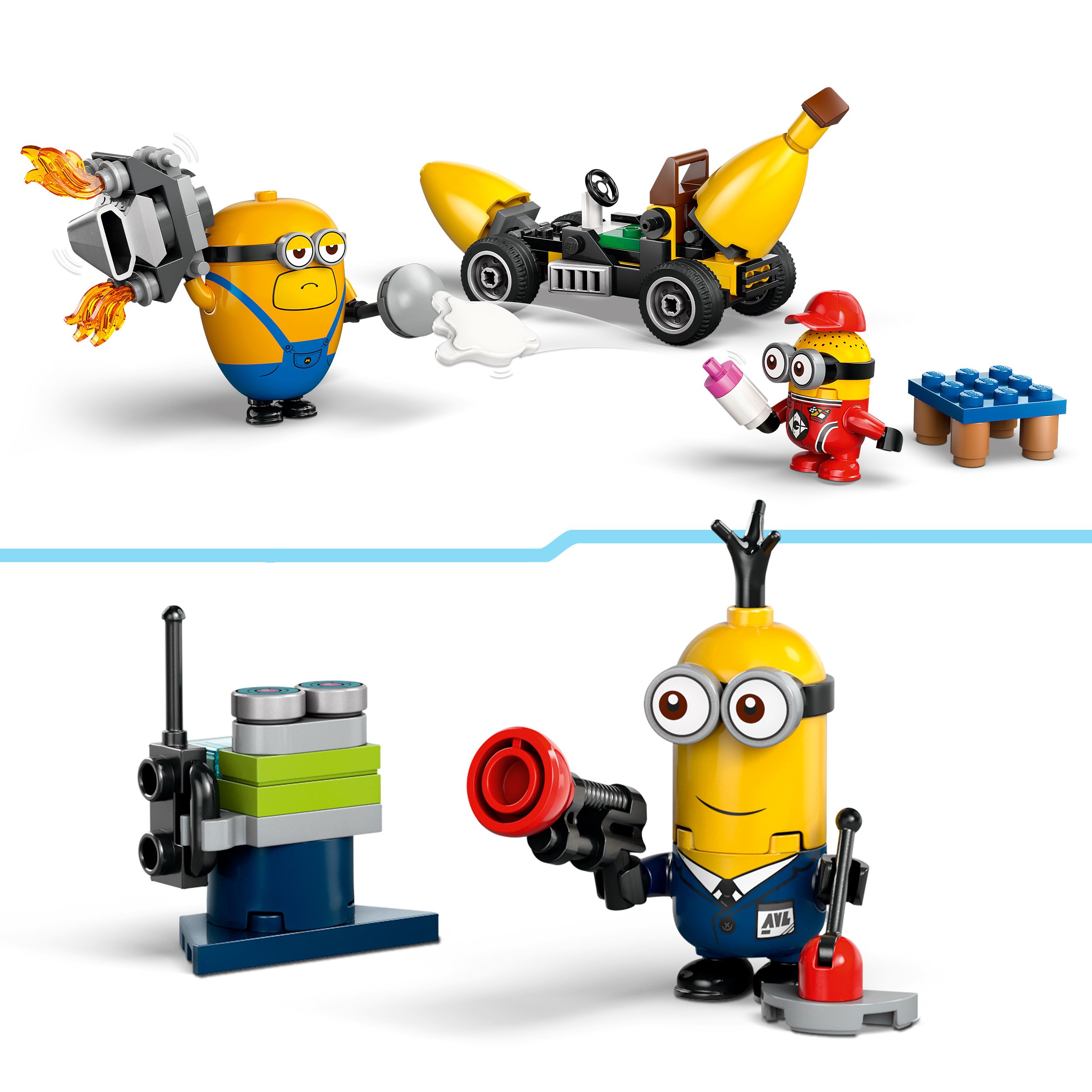 Voir la diapositive 5 : LEGO Minions 75580 - Banana Car